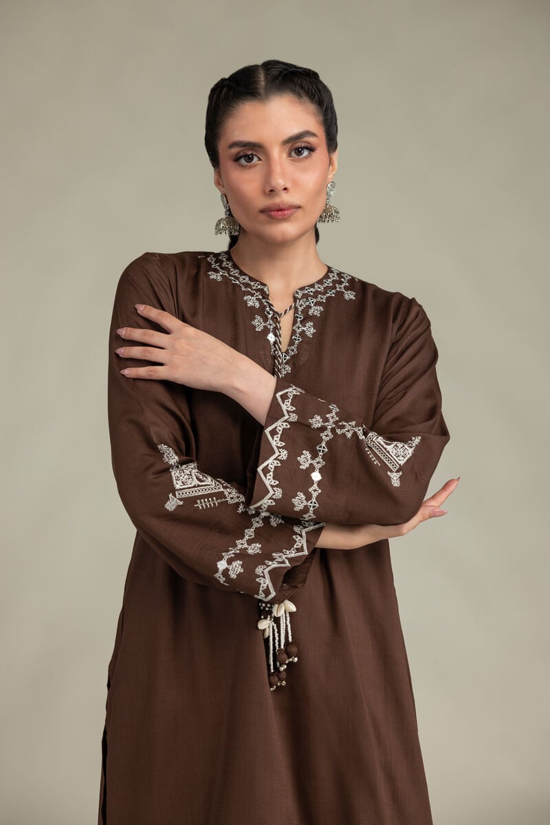 Short V-Neck Kurta