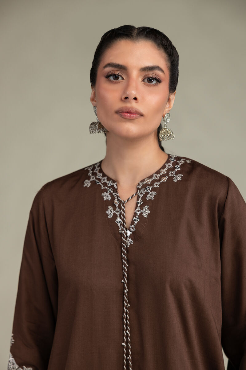 Short V-Neck Kurta