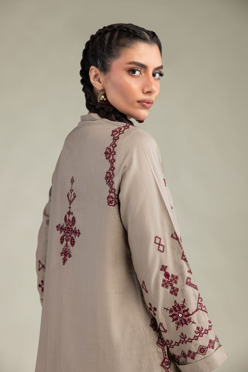 Short Geometric Kurta