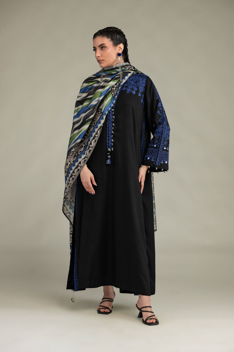 Black Silk Pants