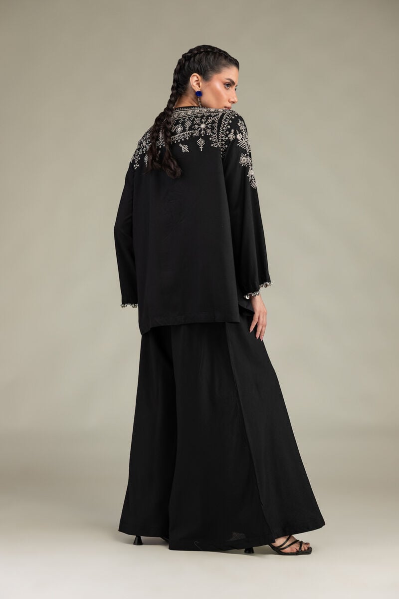Solid Silk Pants