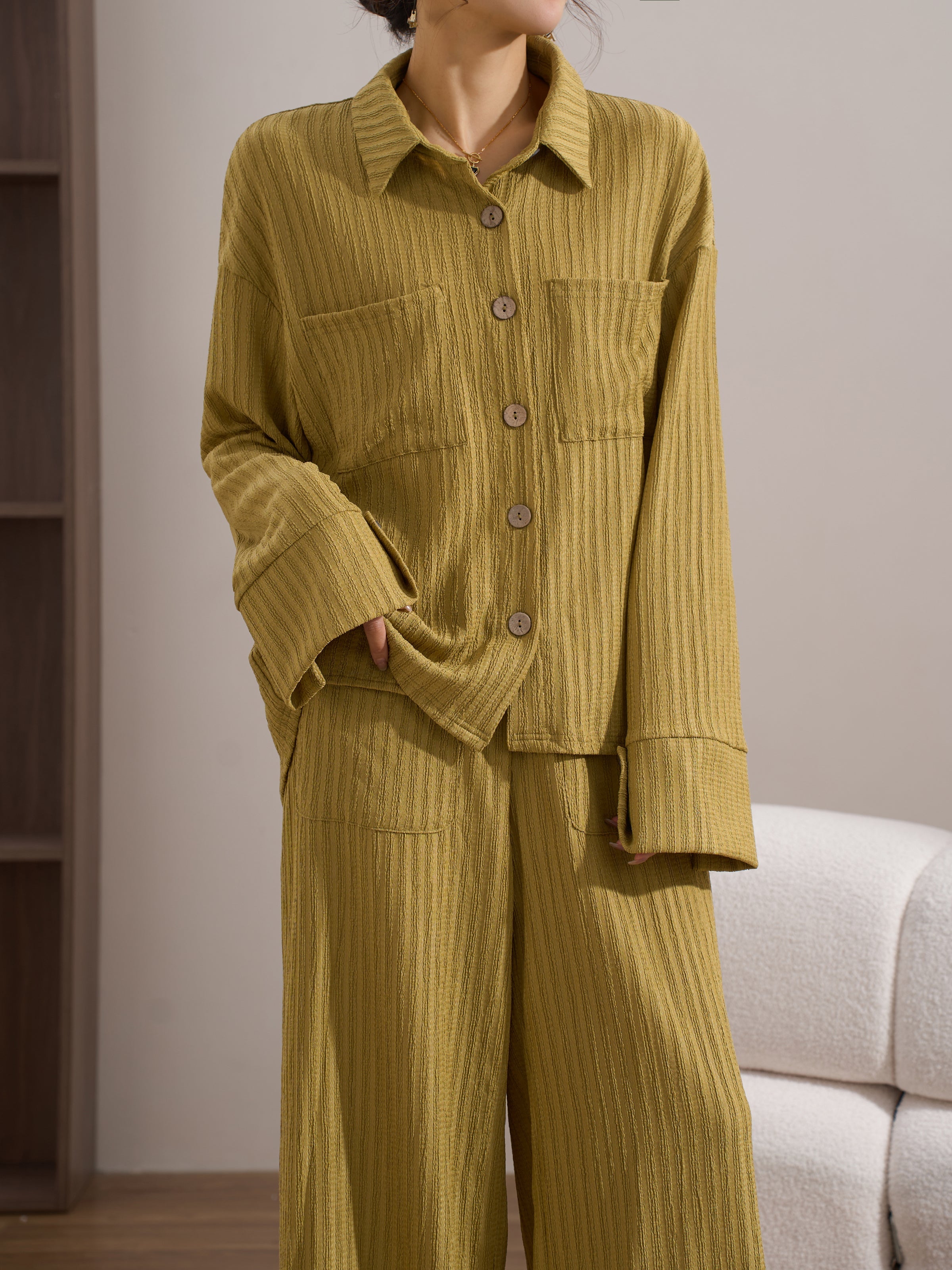 Girona Textured Summer Suit