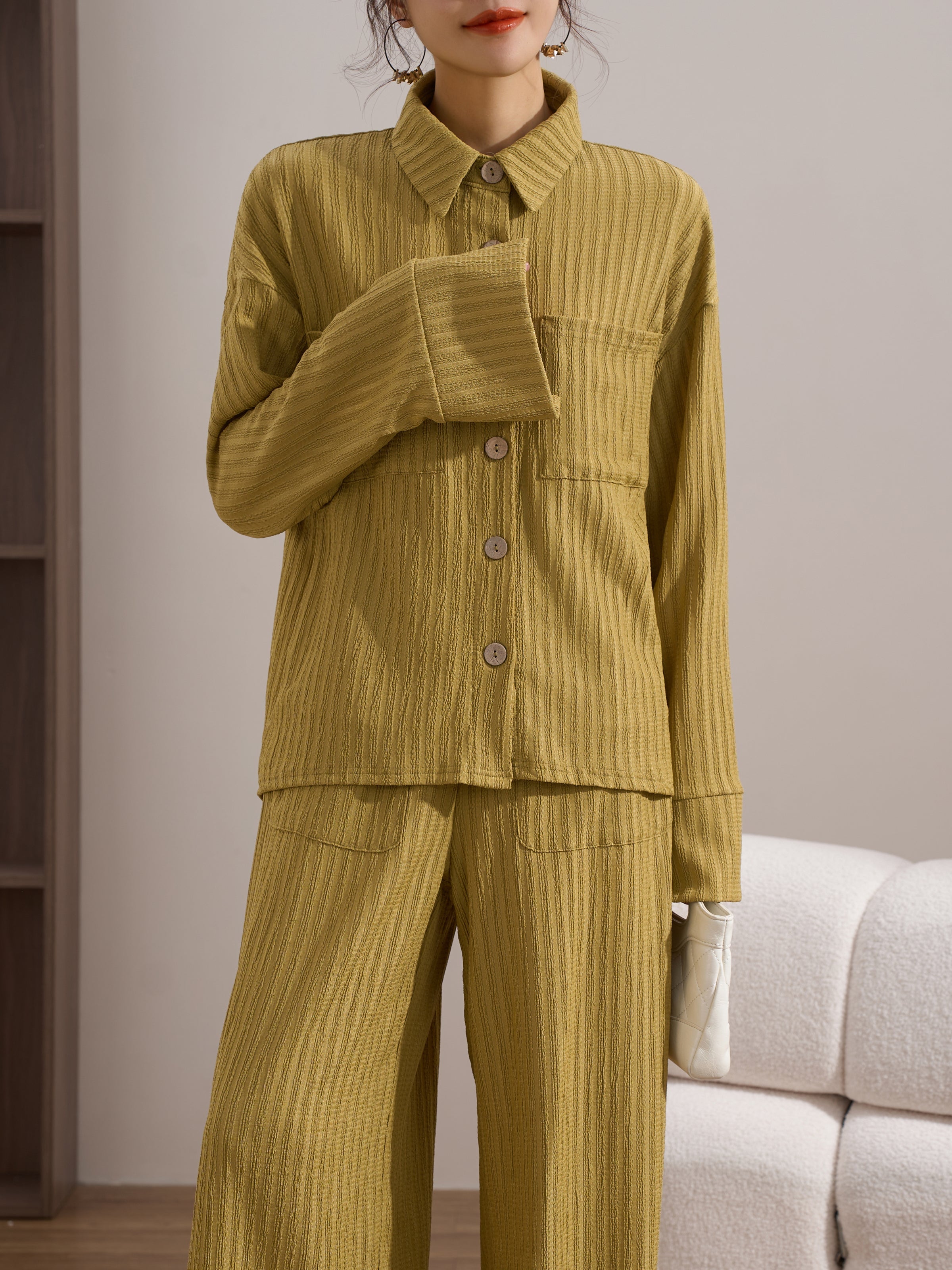 Girona Textured Summer Suit