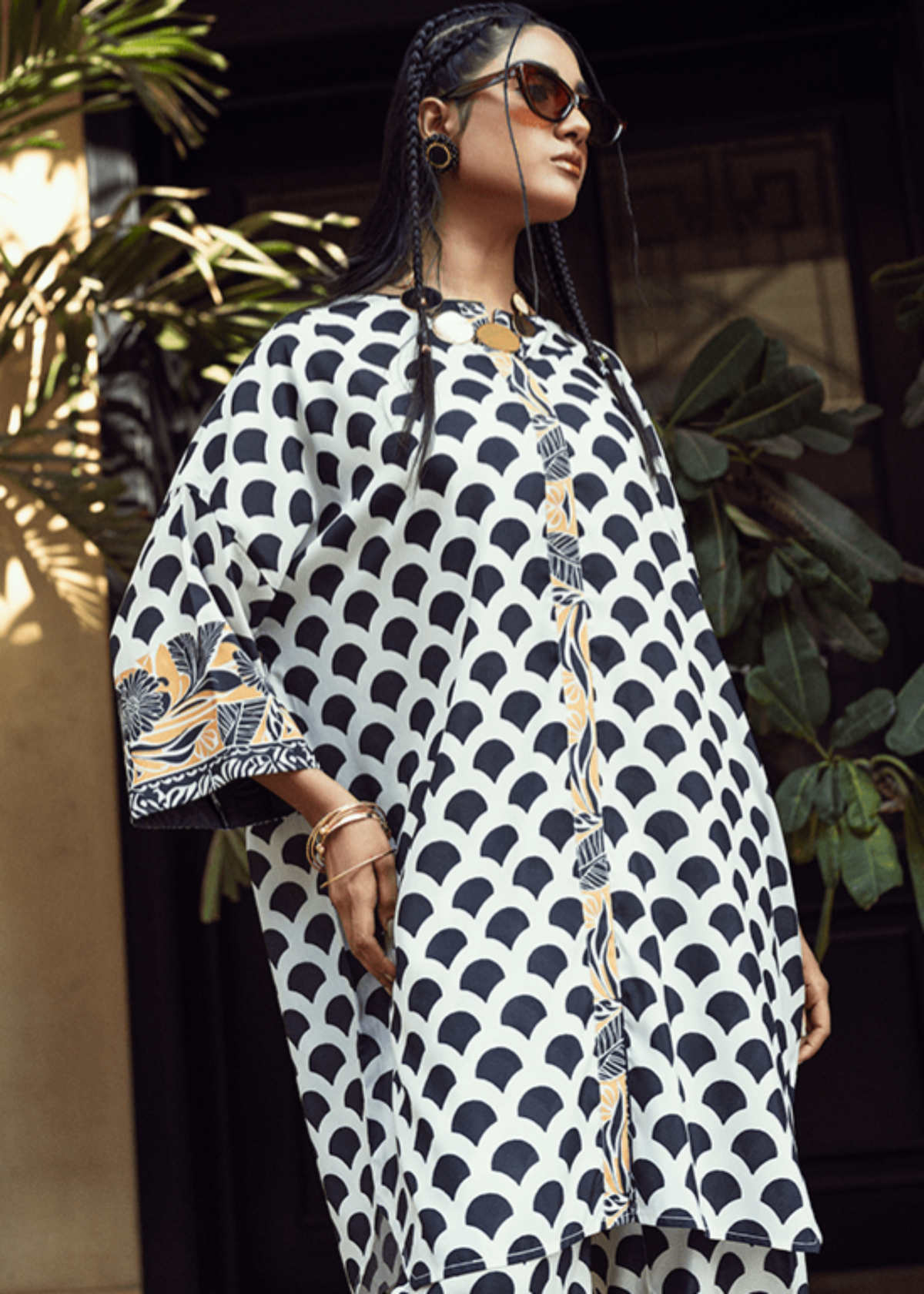 Polycotton Co Ord Sets in White