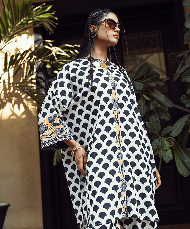 Saffron Sunset Stitched (2-Piece)