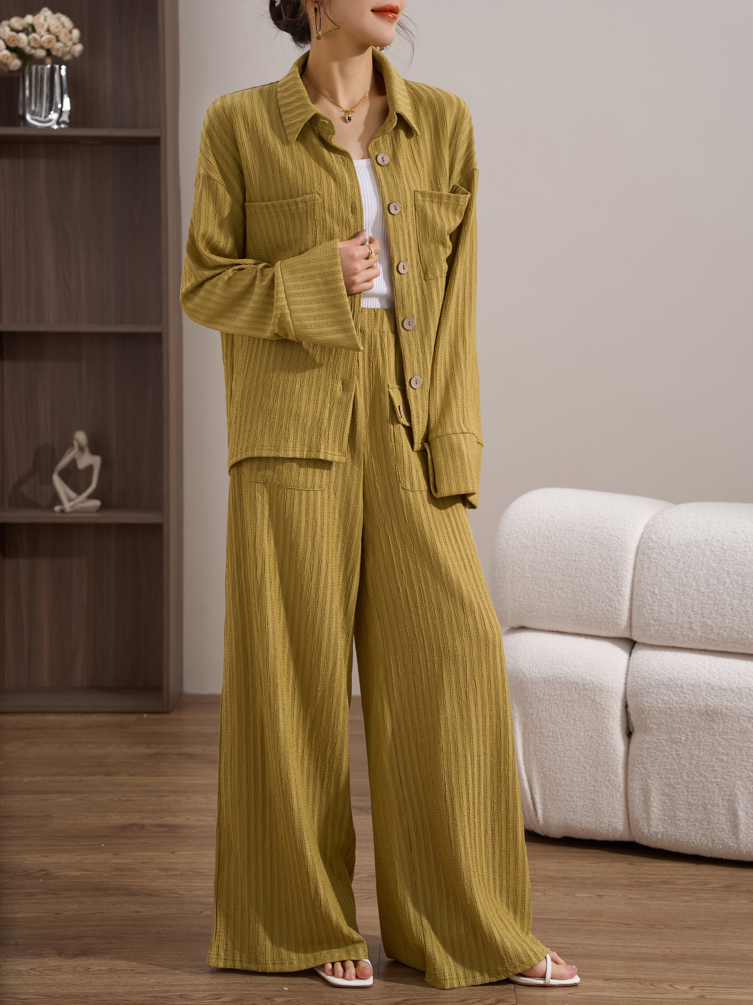 Girona Textured Summer Suit