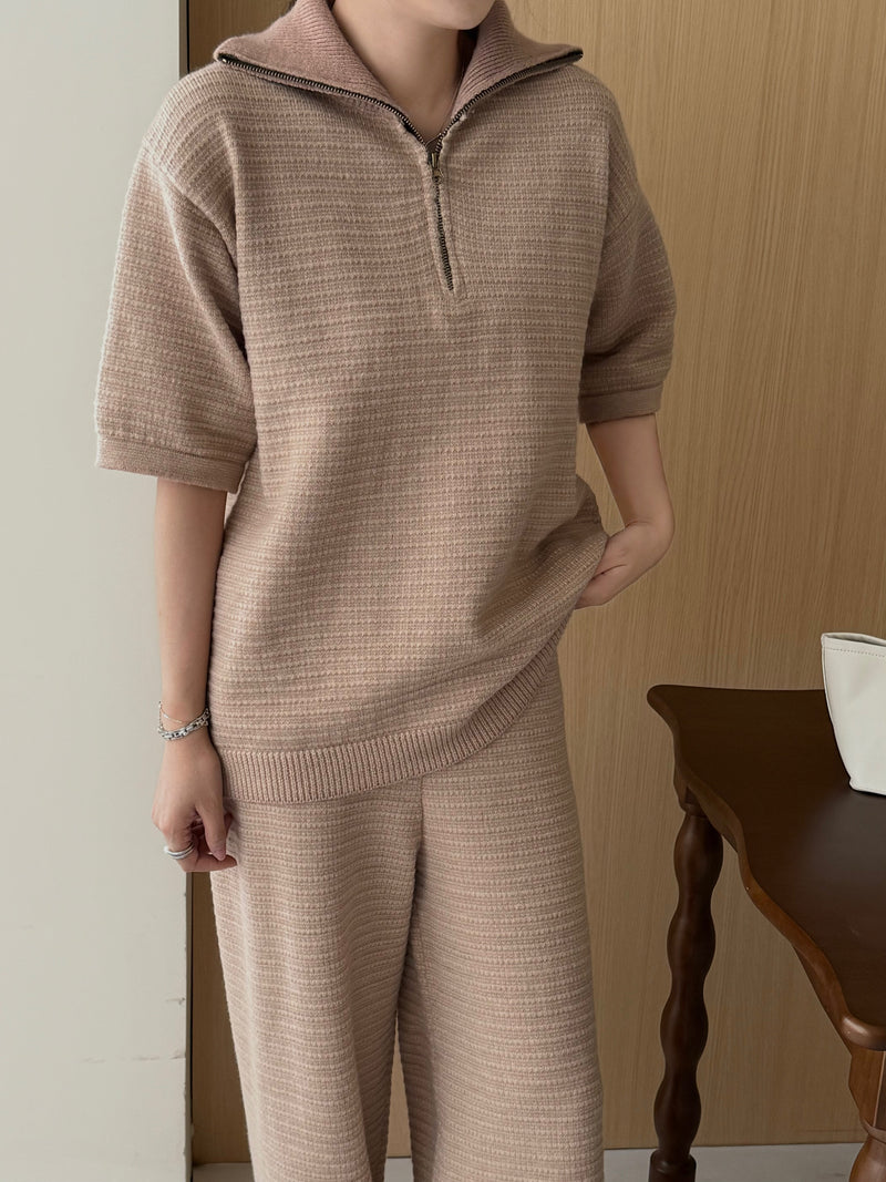Lolo Knit Detail Suit
