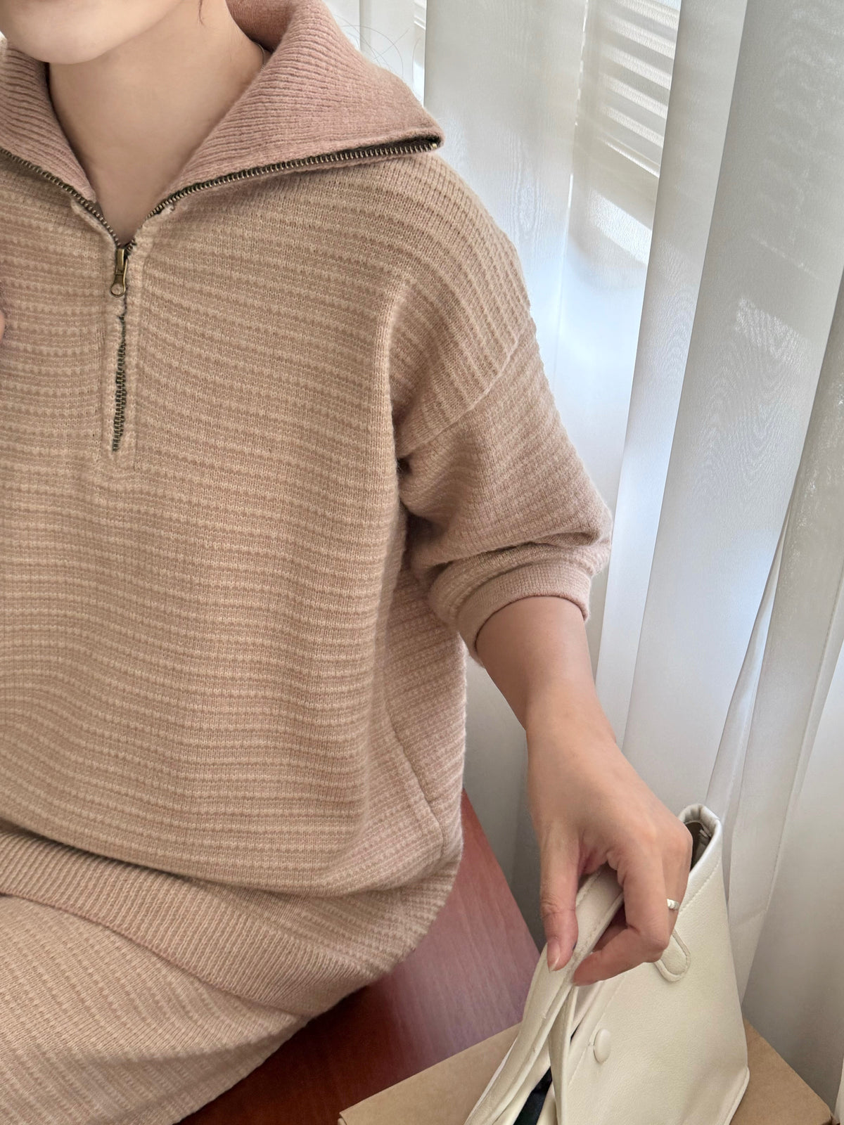 Lolo Knit Detail Suit