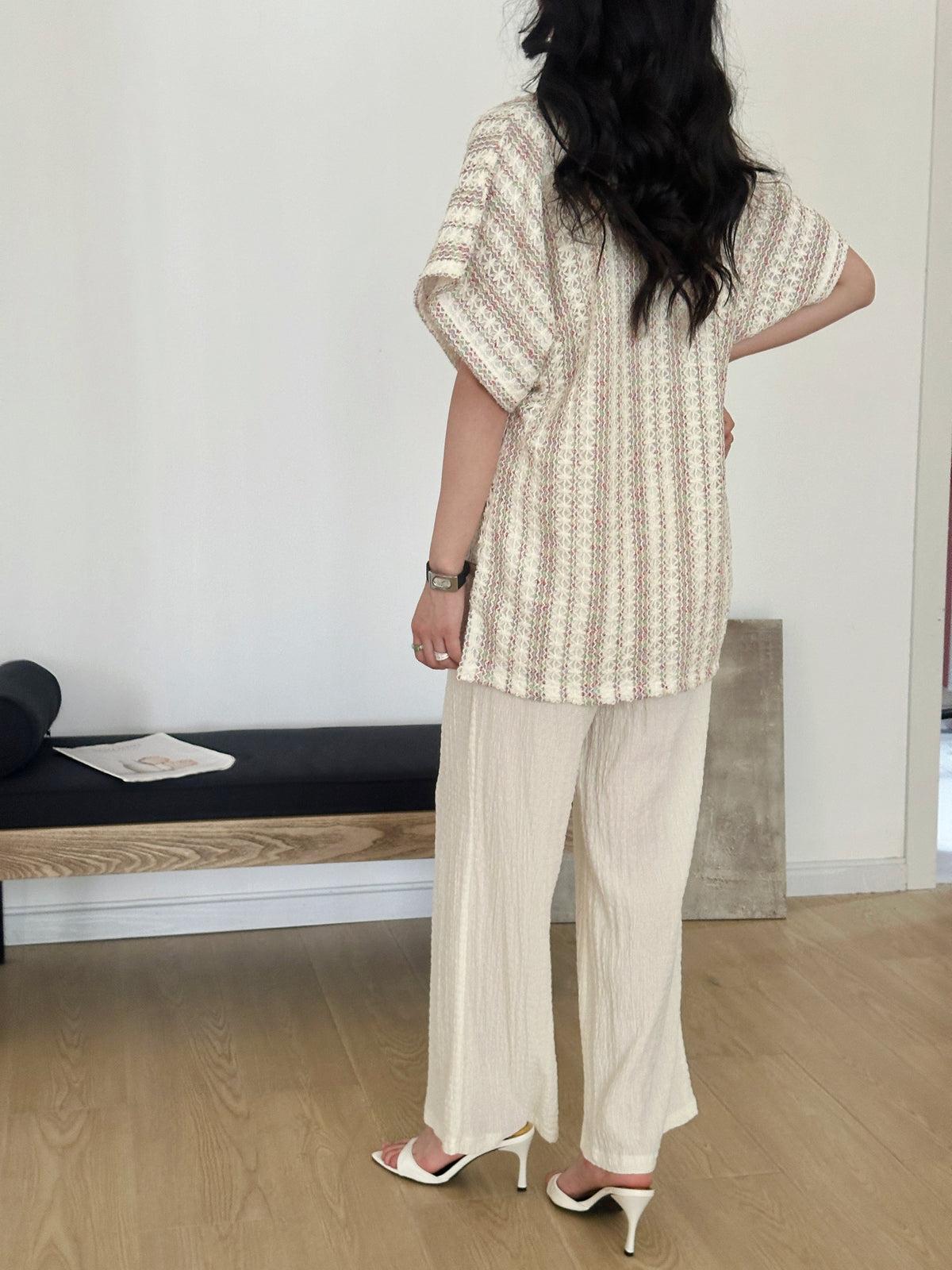 Lagos Crochet Suit with Tassel