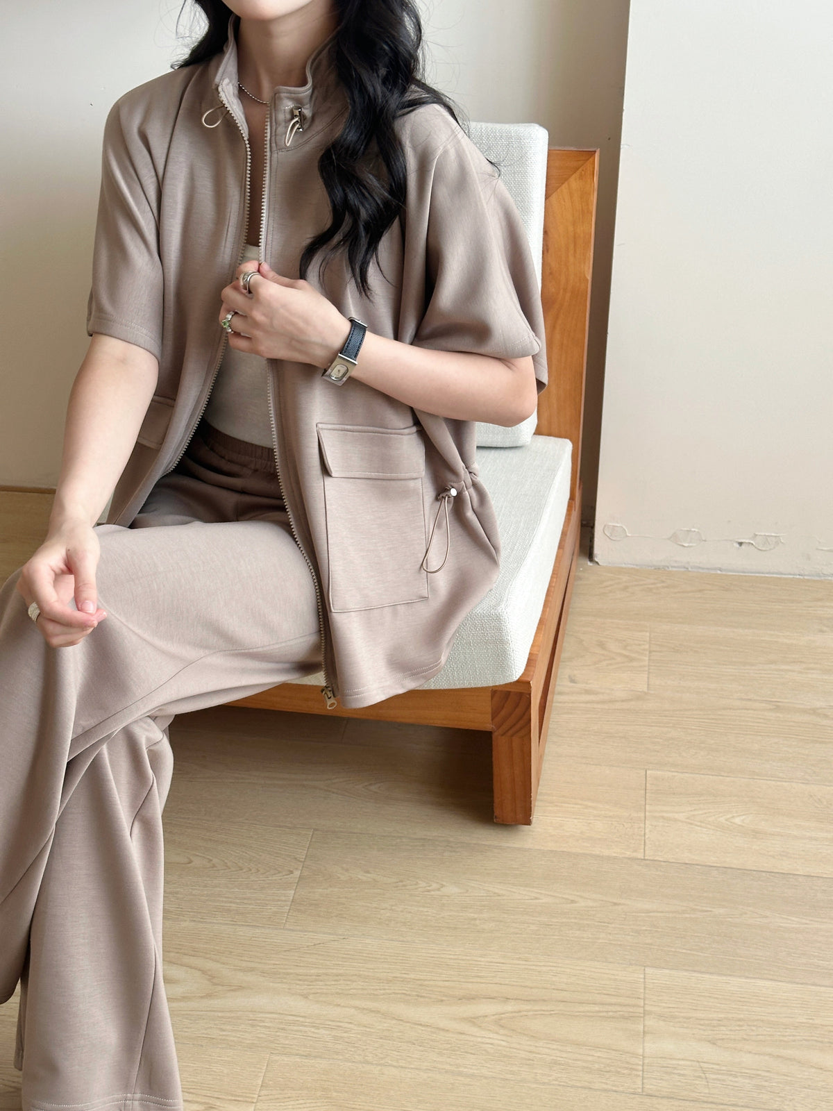 Kiki Modal Blend Suit Beige