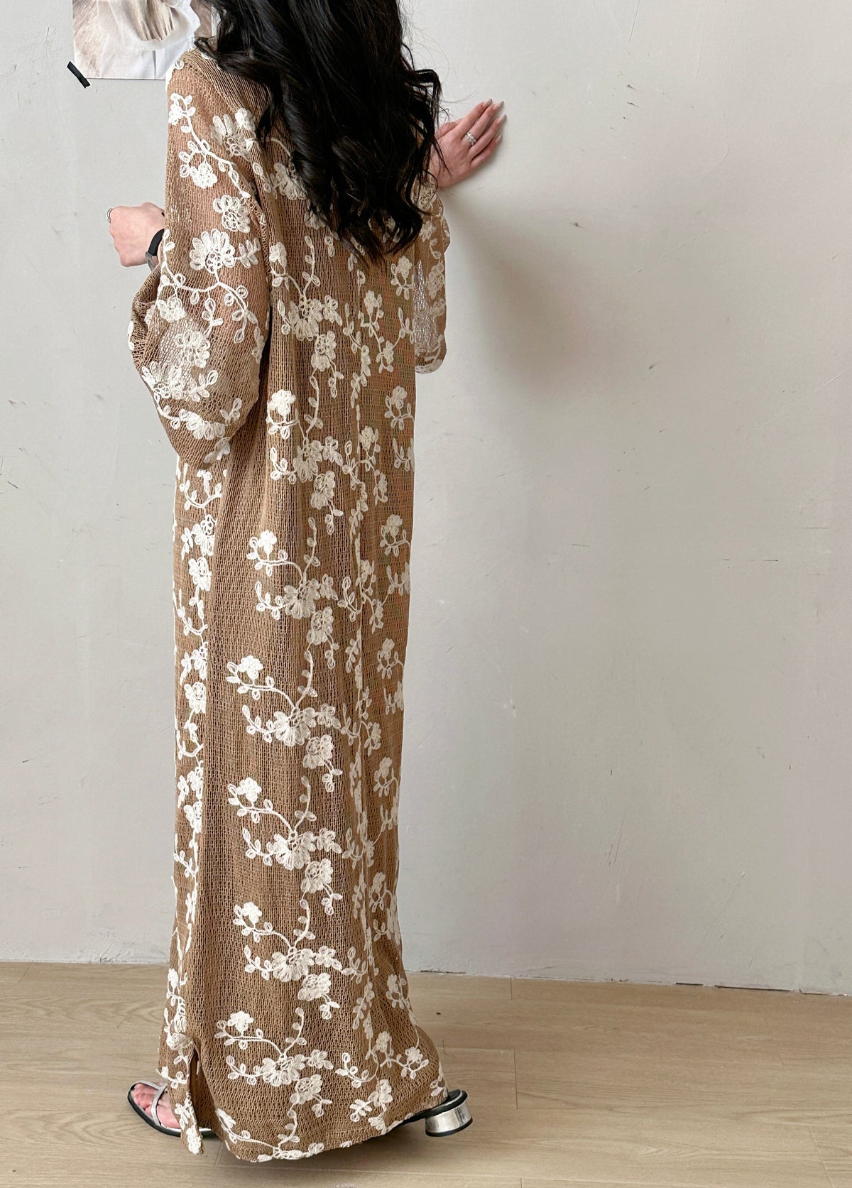 Mahé Embroidered Knit Dress with Tassel