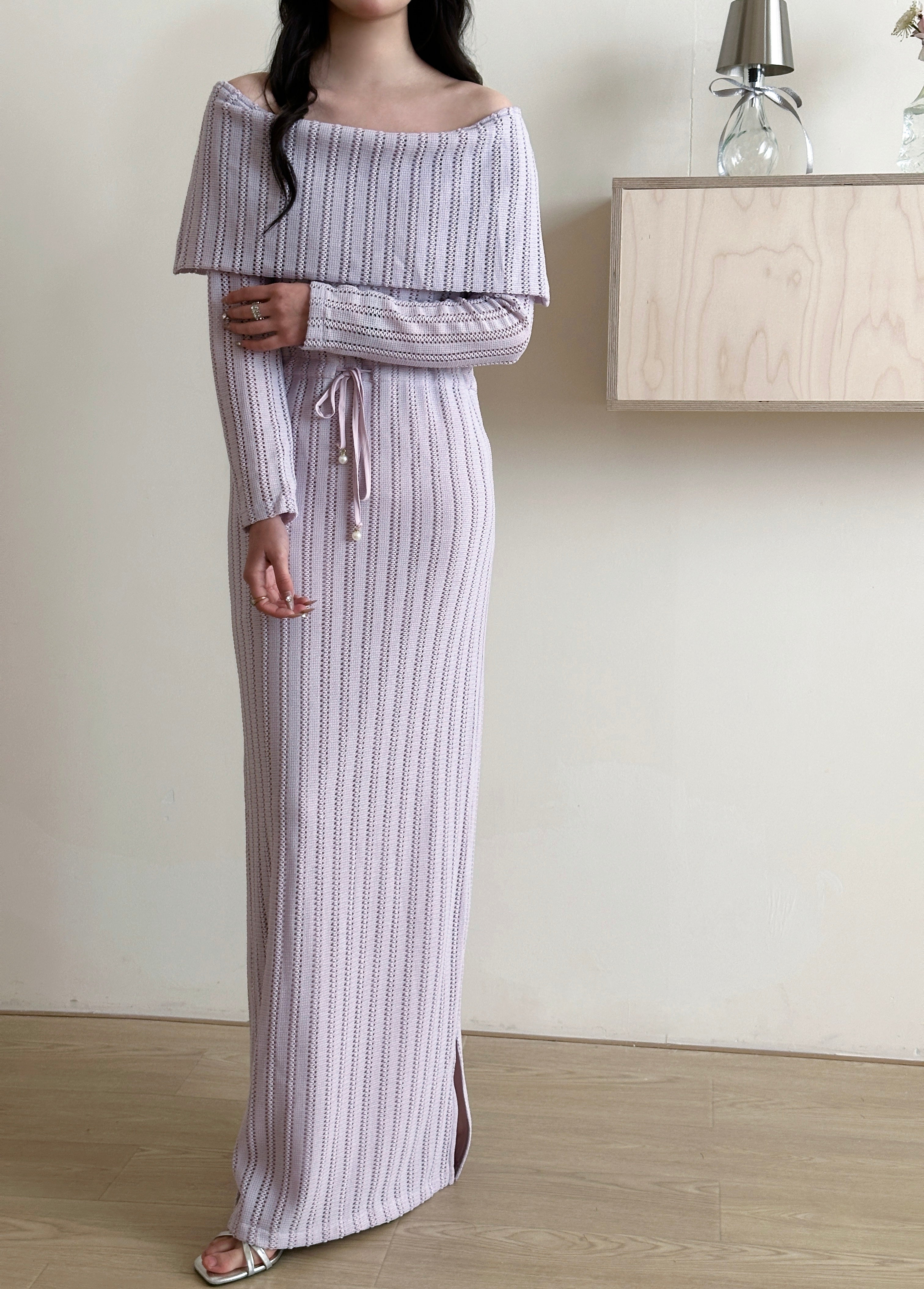 Bali Crochet Resort Dress With Ruched Waist