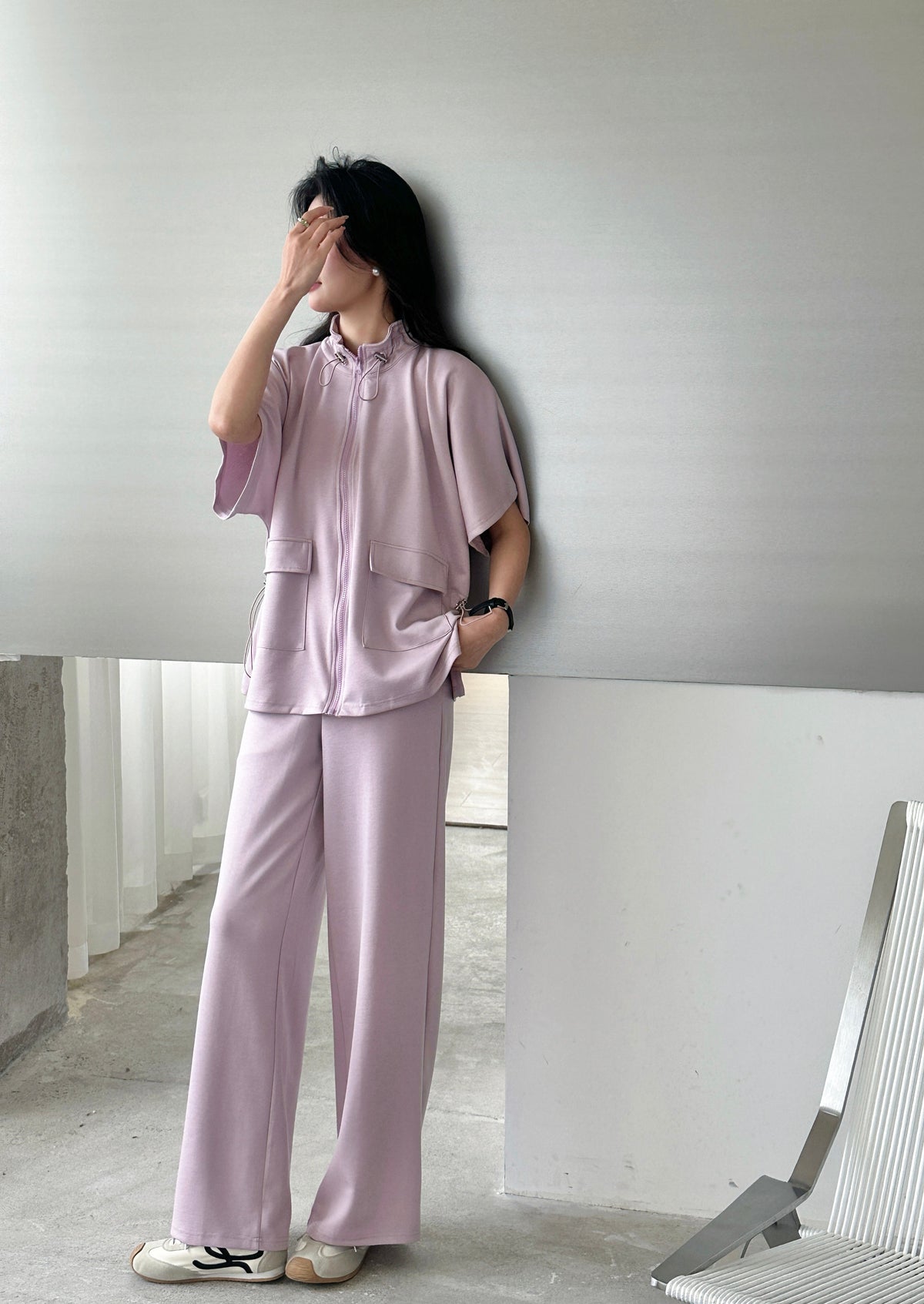 Kiki Modal Suit Lavender