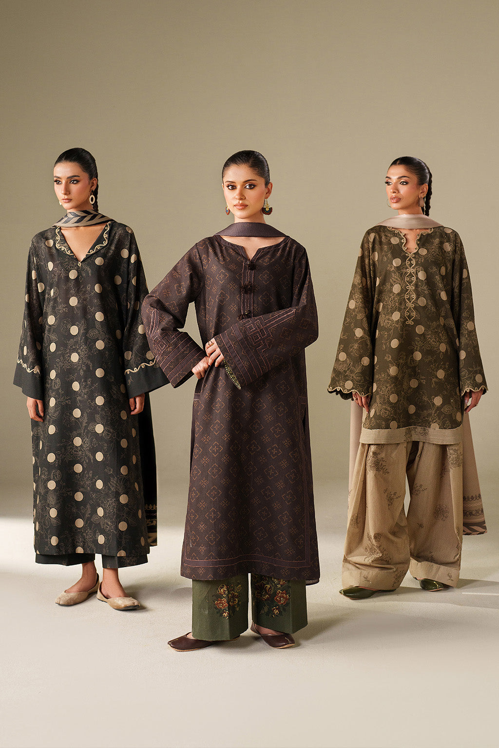 UE-564 Printed Khaddar