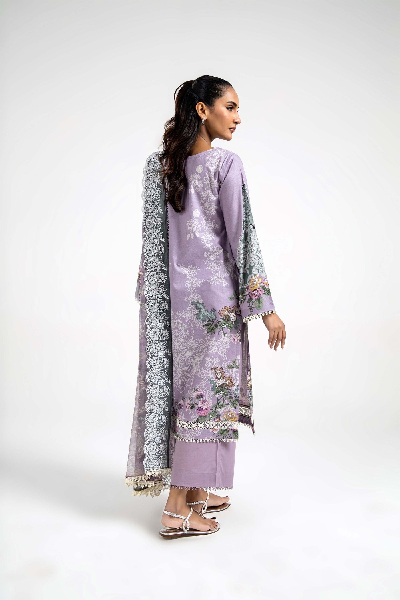 3PC Printed Lawn Suit