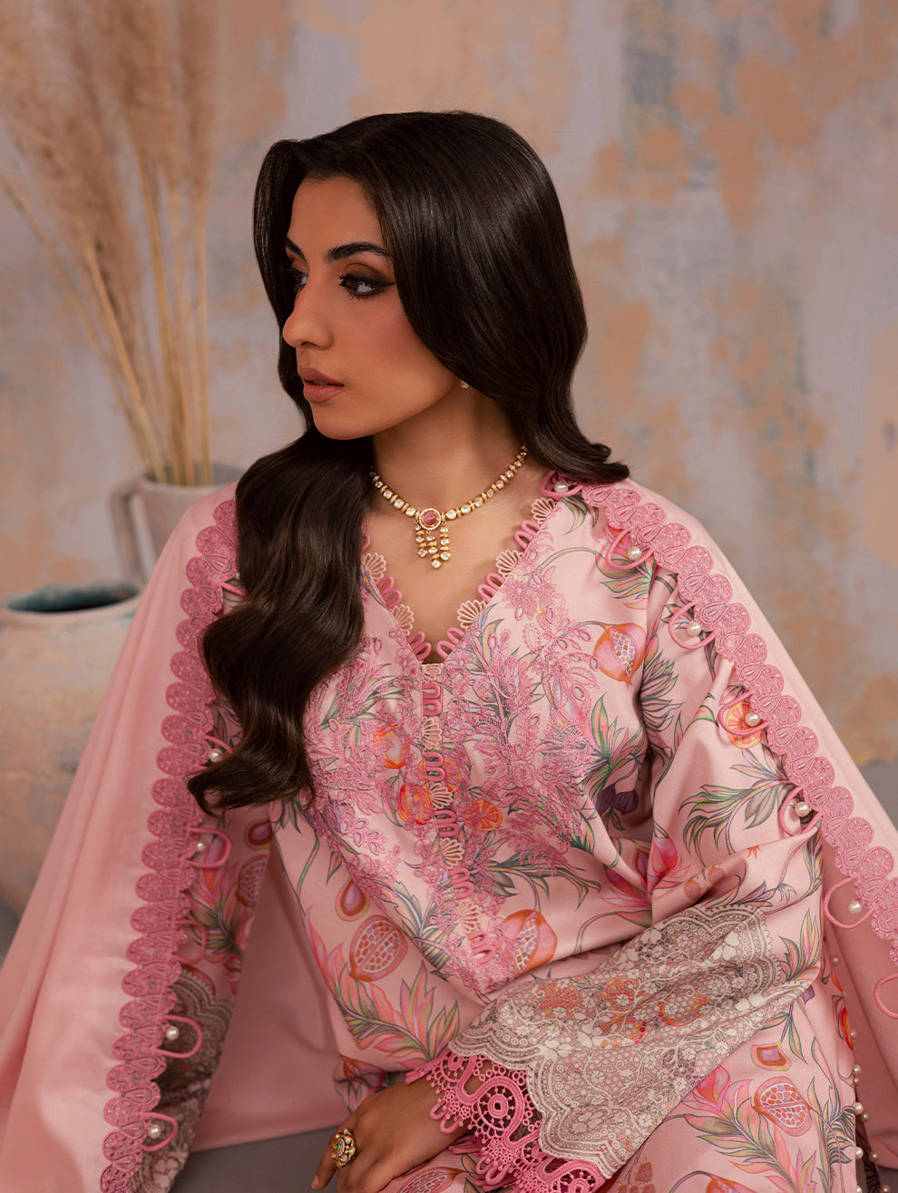 FLORA LINEN SHAWL COLLECTION