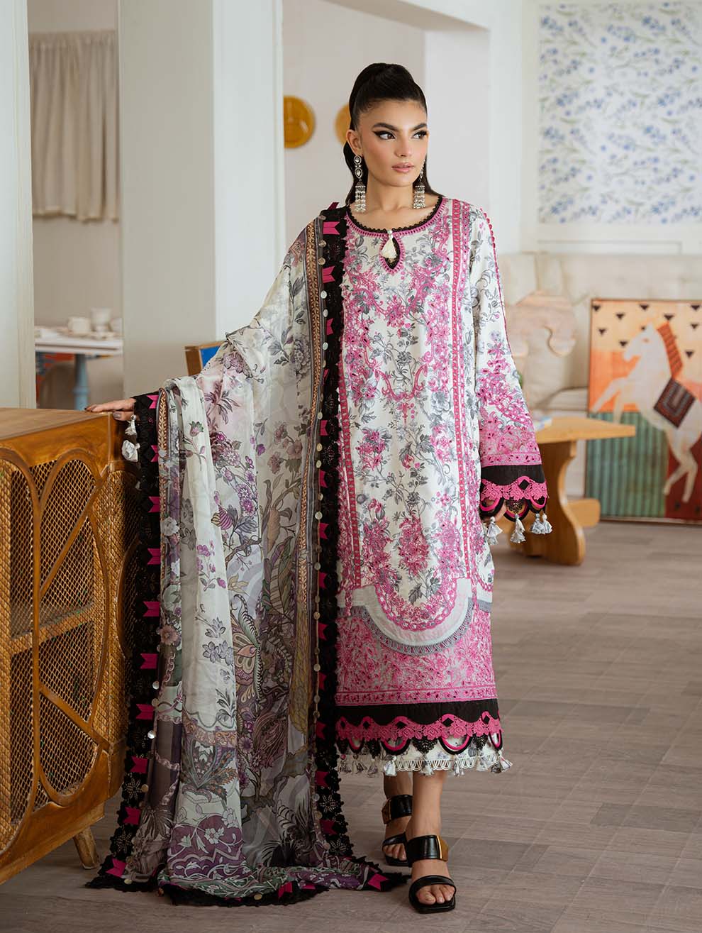 FLORA LAWN 03PC COLLECTION