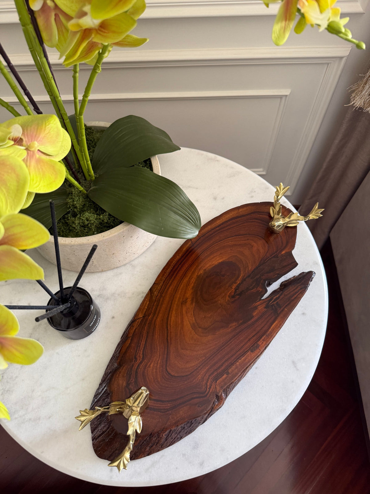 Double deer head Tray/Platter 428 Cyra
