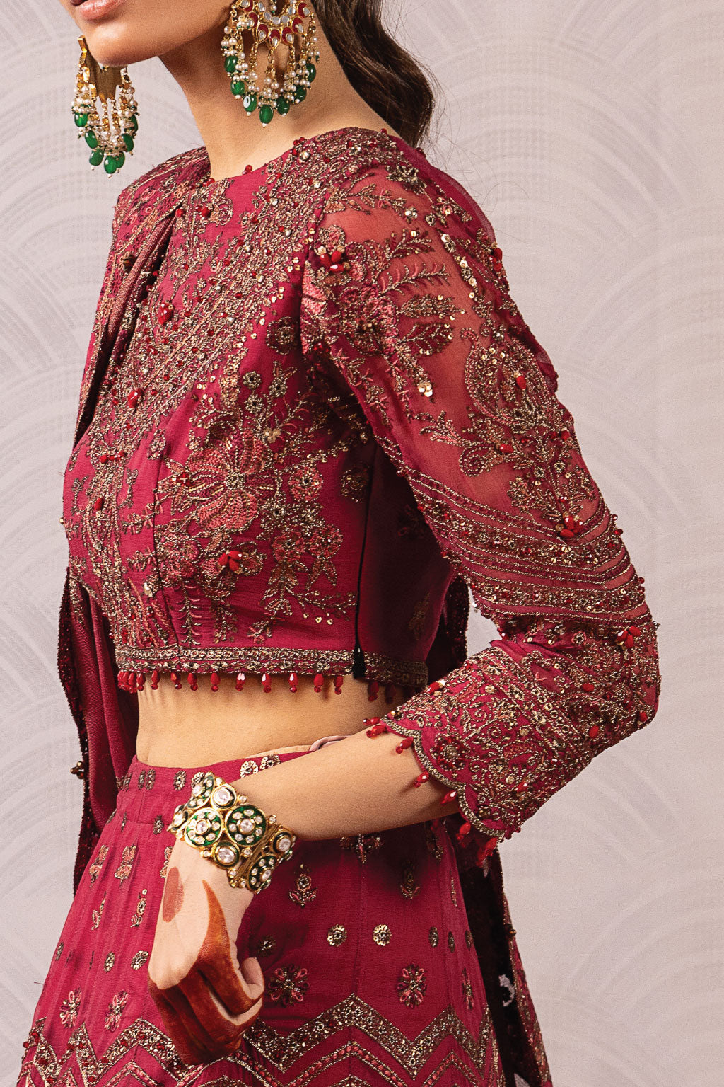 ISC-08 Manak (CHOLI WITH LHENGA)