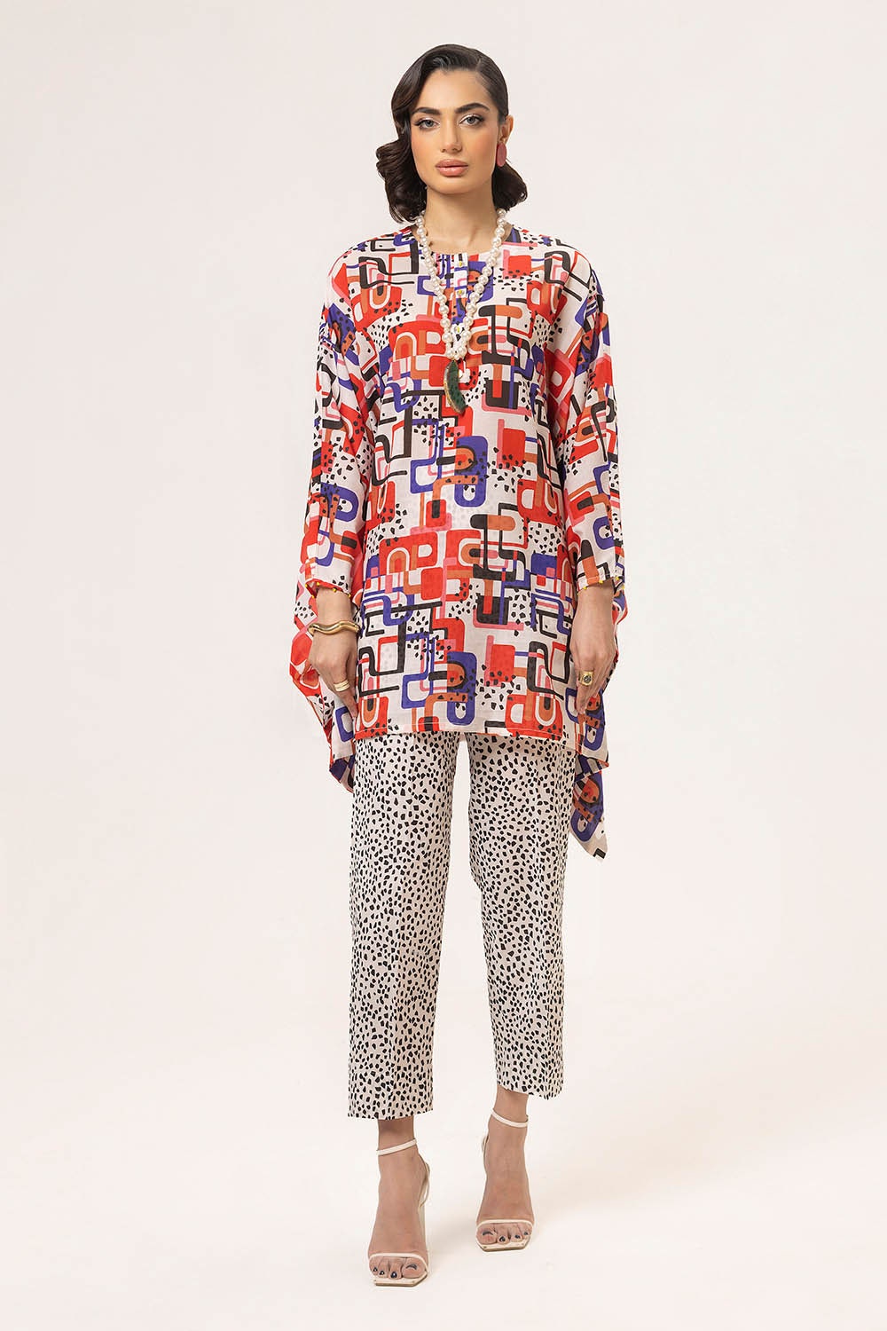 2 Piece Unstitched Printed Lawn Suit