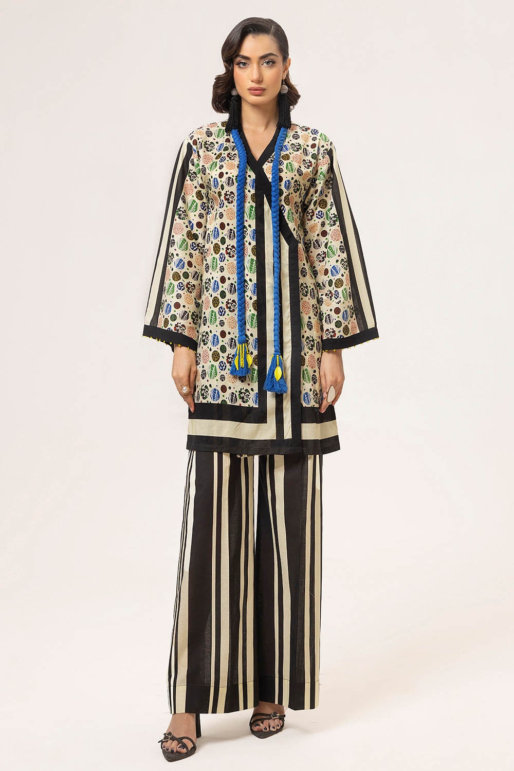 2 Piece Unstitched Printed Lawn Suit