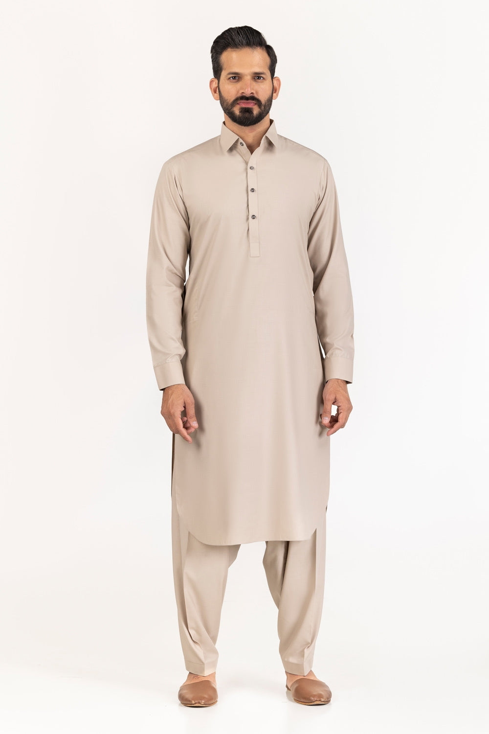 Gul Makhmal Unstitched Fabric Blended-Lf