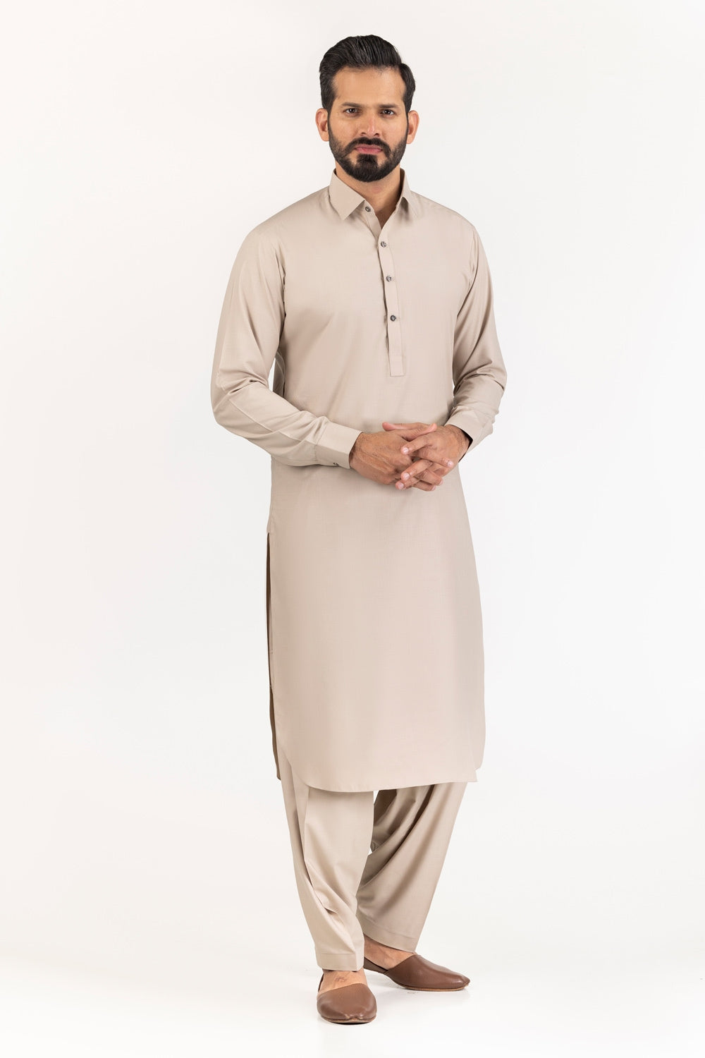 Gul Makhmal Unstitched Fabric Blended-Lf