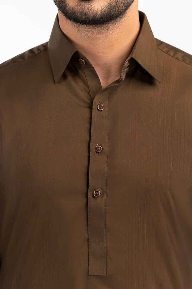 Ribbed Polo Shirt