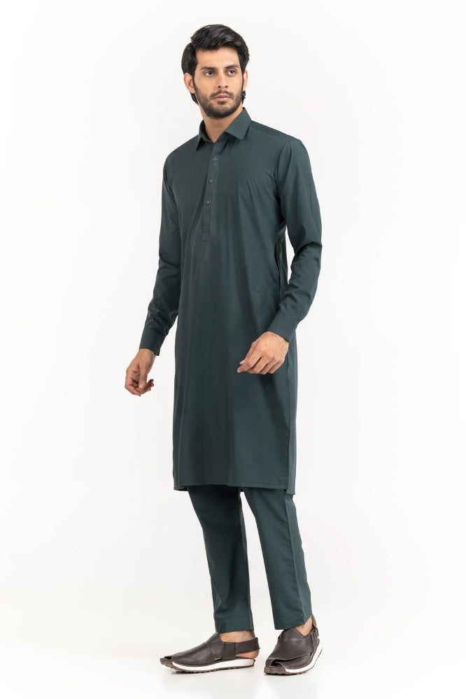 Ribbed Polo Shirt