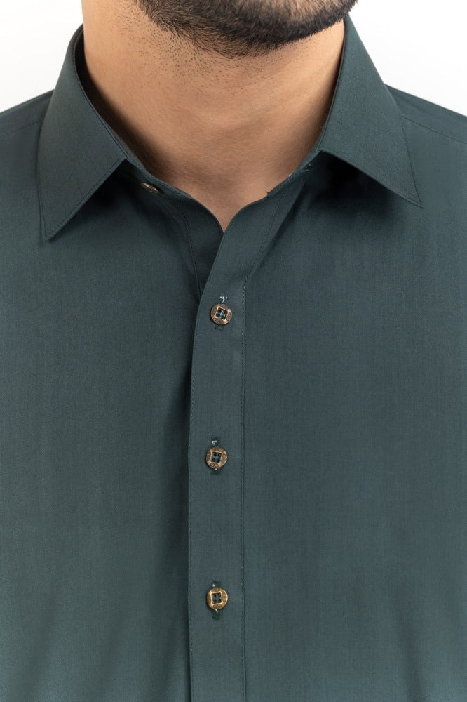 Ribbed Polo Shirt