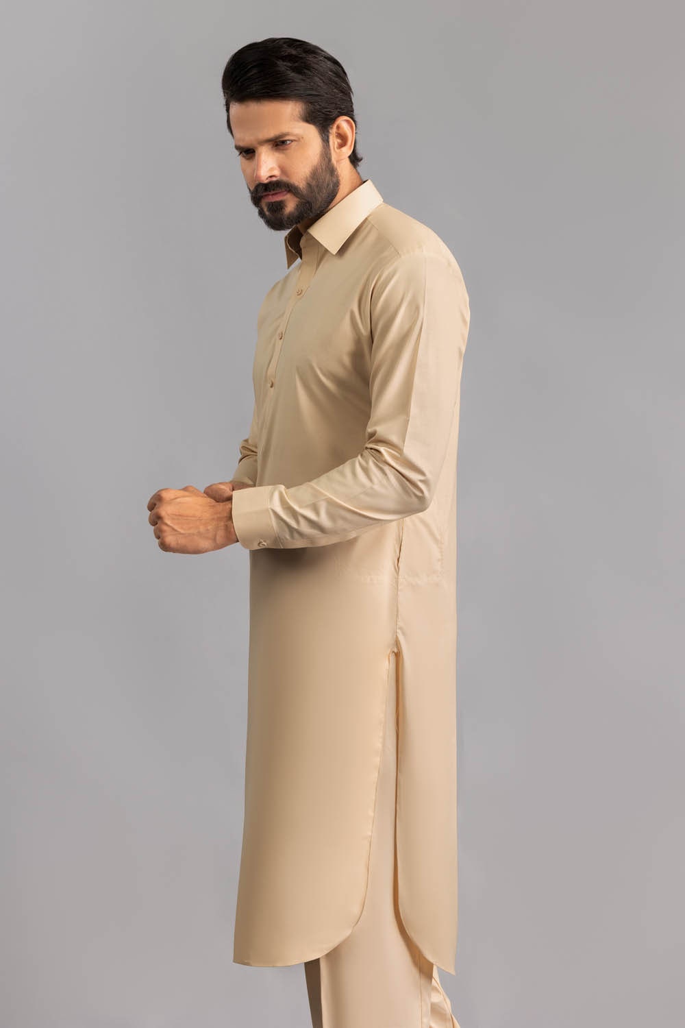 Gul Makhmal Unstitched Fabric Blended-Lf