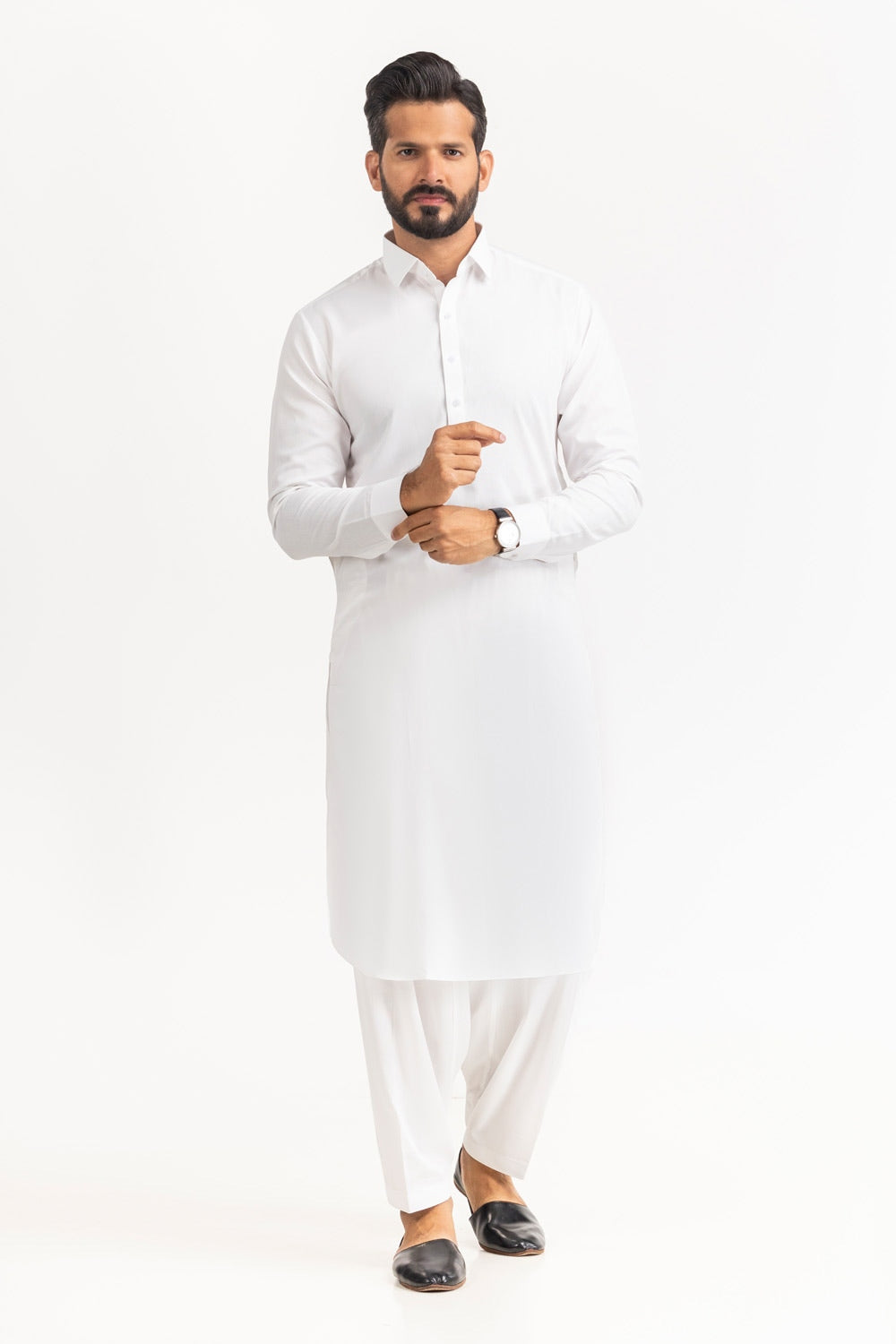Gul Makhmal Unstitched Fabric Blended-Lf