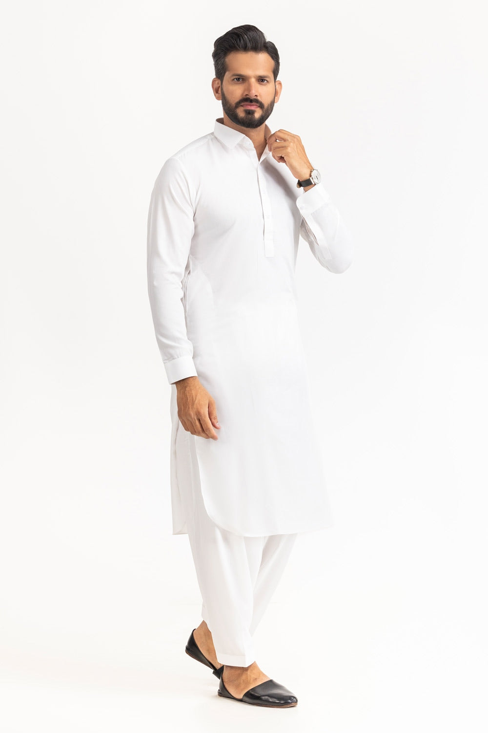Gul Makhmal Unstitched Fabric Blended-Lf