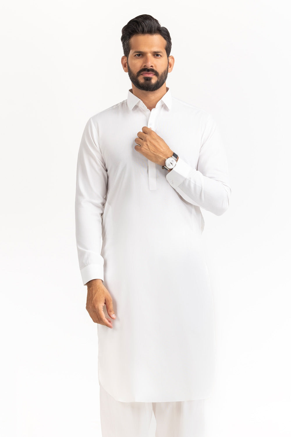 Gul Makhmal Unstitched Fabric Blended-Lf