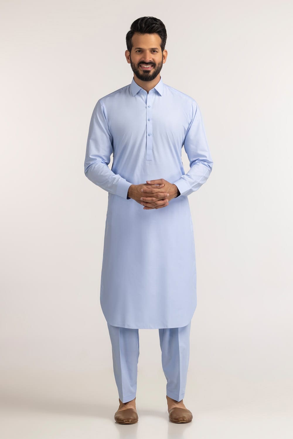 Gul Makhmal Unstitched Fabric Blended-Lf