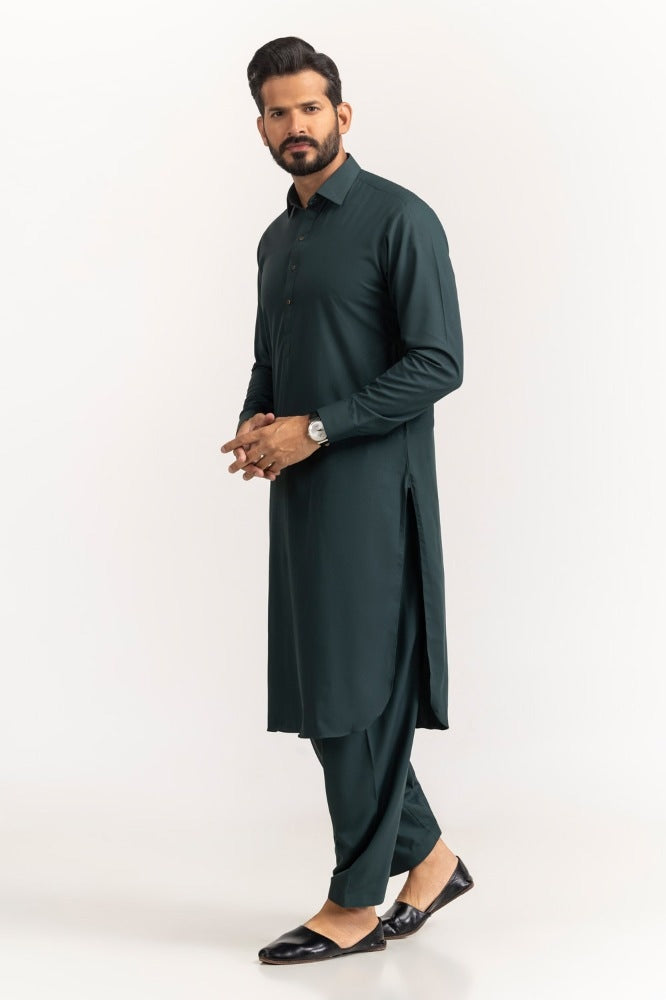 Ribbed Polo Shirt