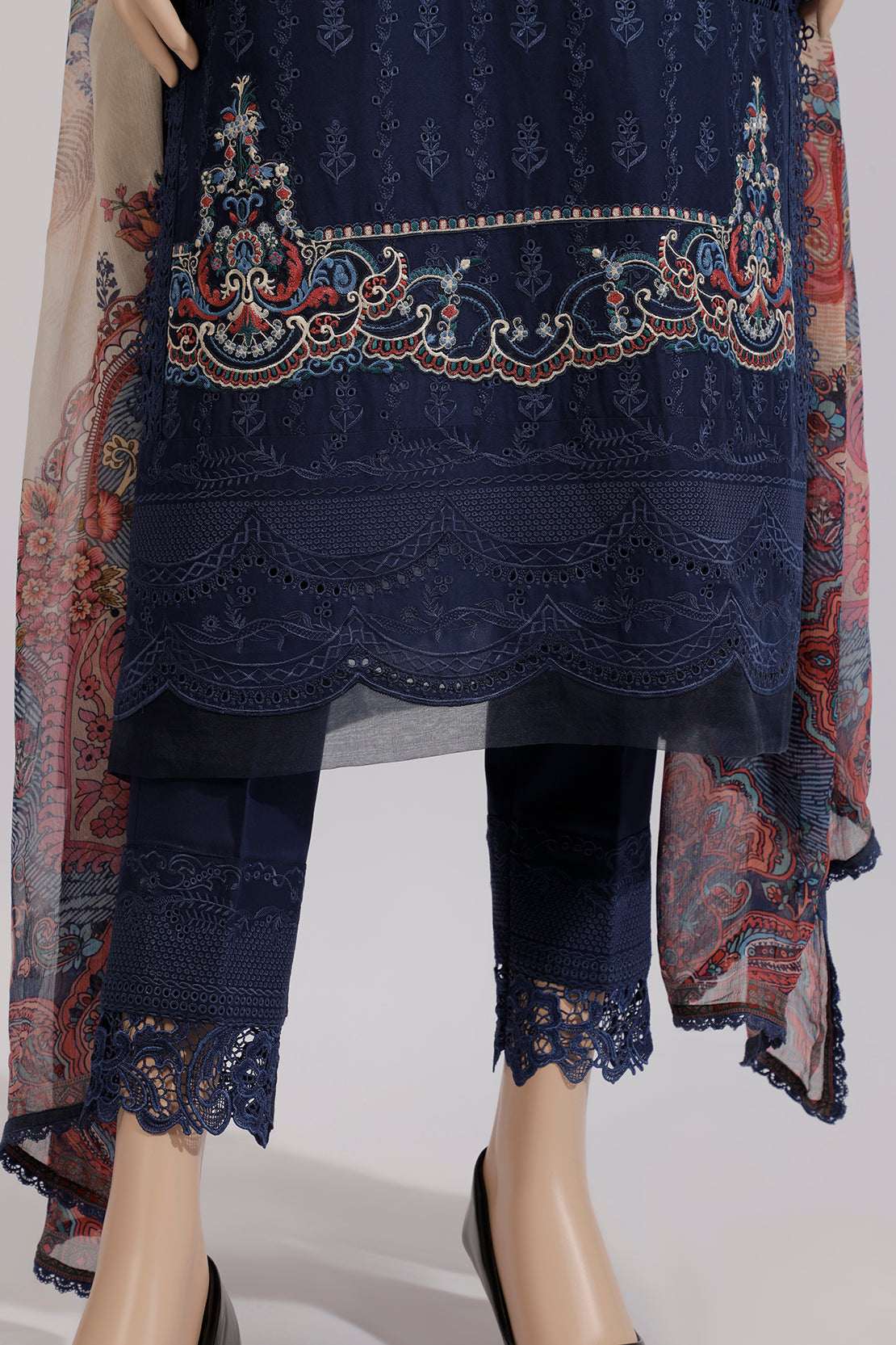 Unstitched Jacquard Embroidered 2 Piece (Shirt/Dupatta)53802