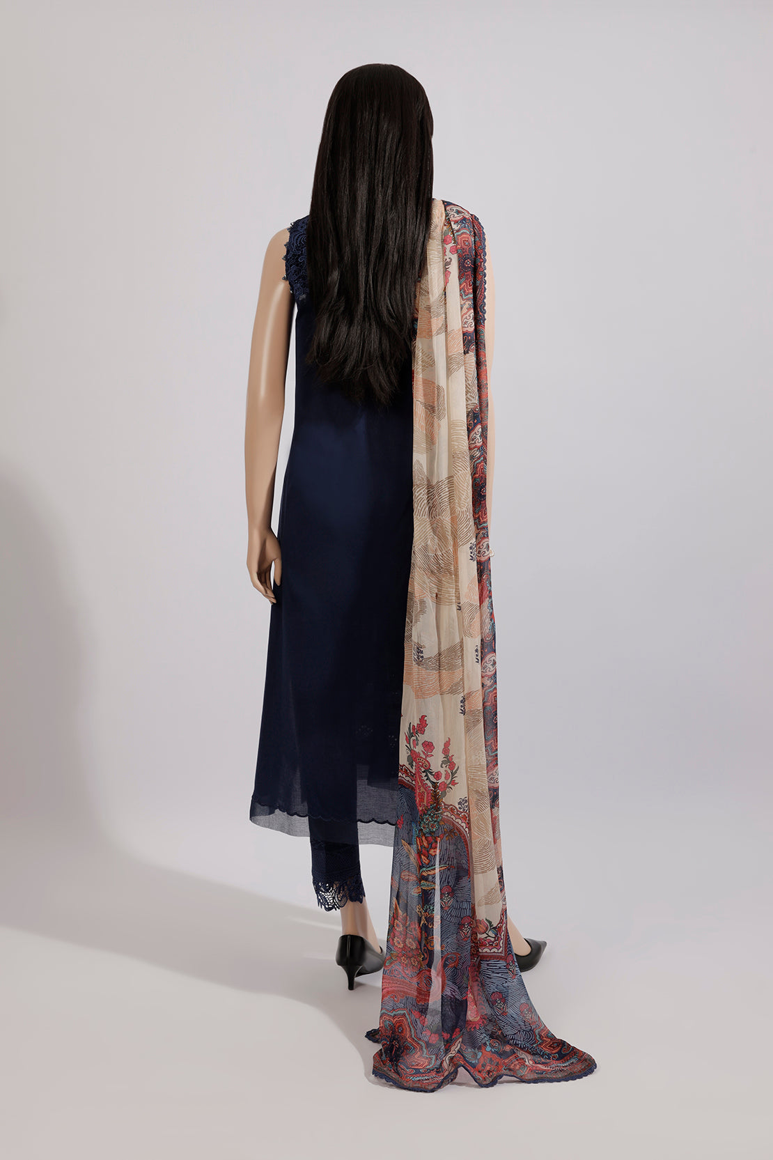 Unstitched Jacquard Embroidered 2 Piece (Shirt/Dupatta)53802