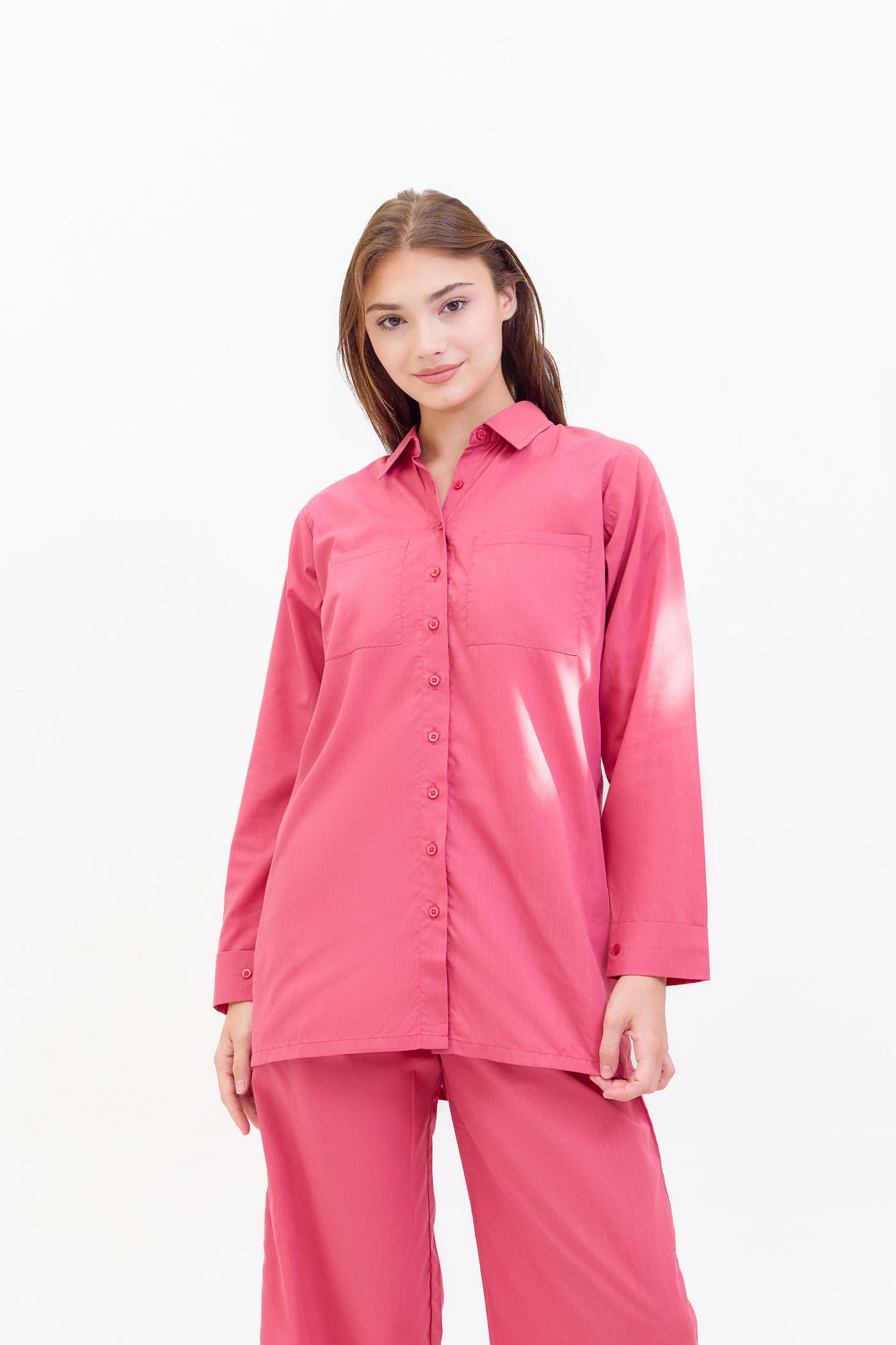 Eden Two Piece Fuchsia Suit