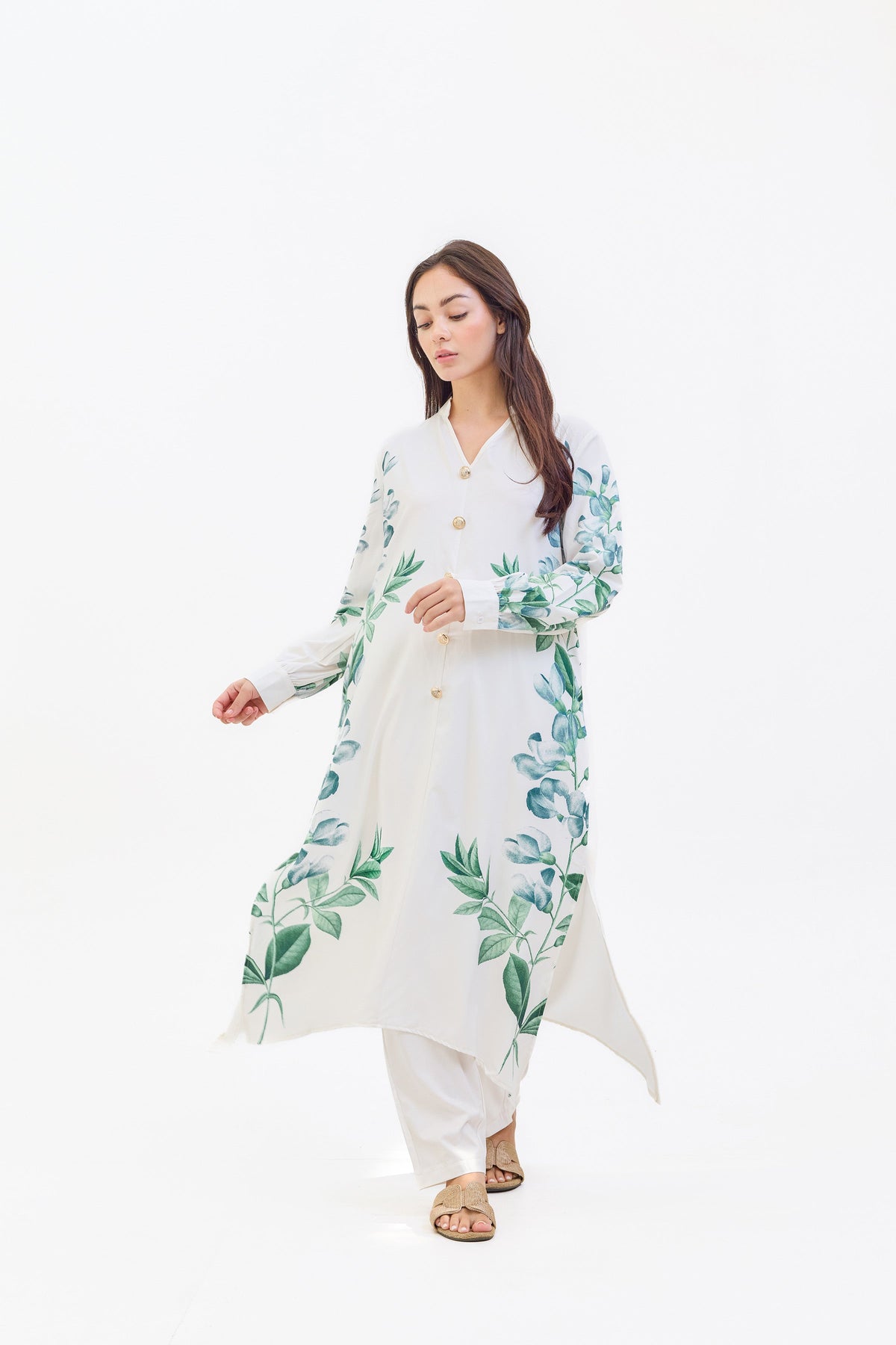 Tamara Two Piece Floral Suit