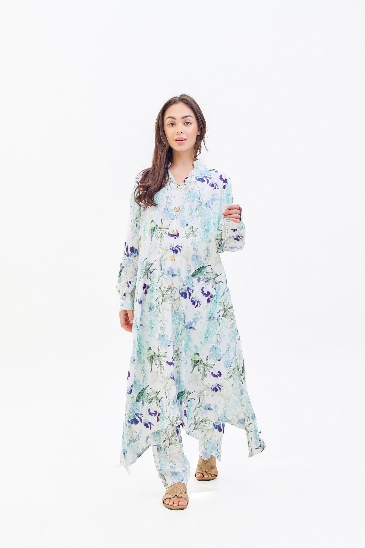 Norah Two Piece Floral Suit