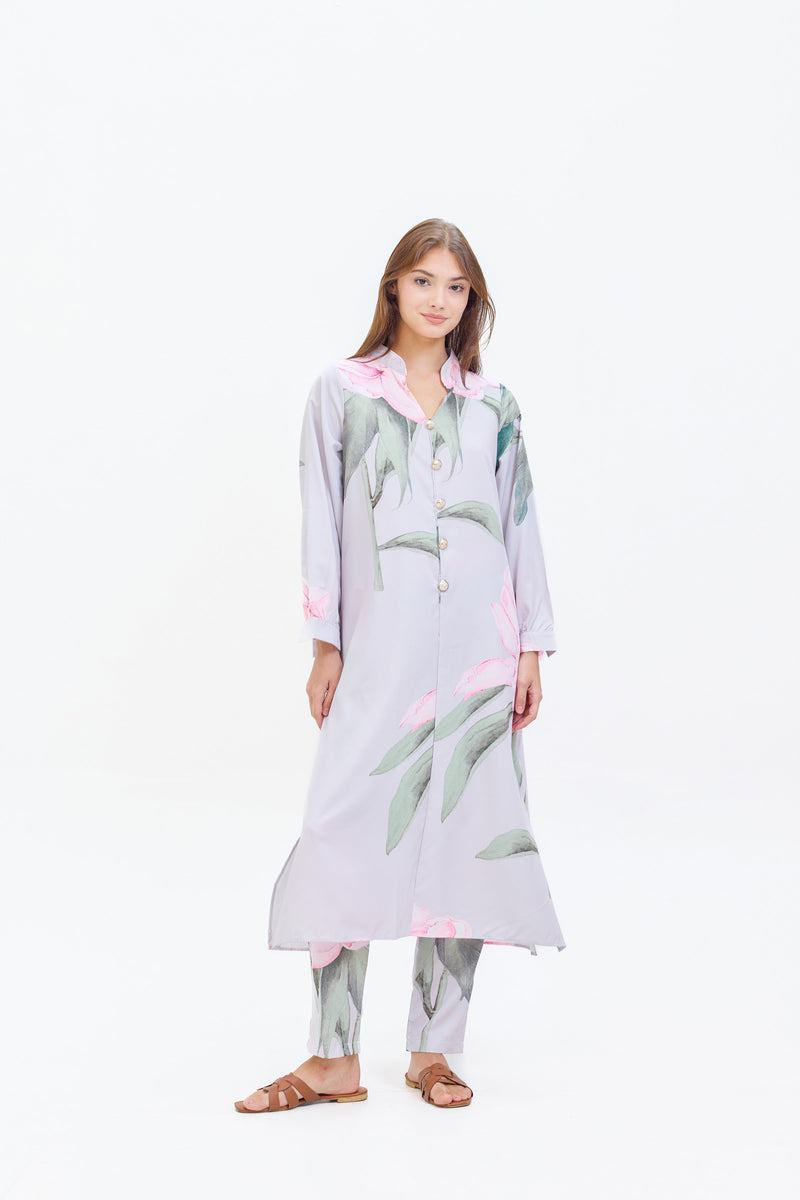 Zyra Two Piece Lilac Suit