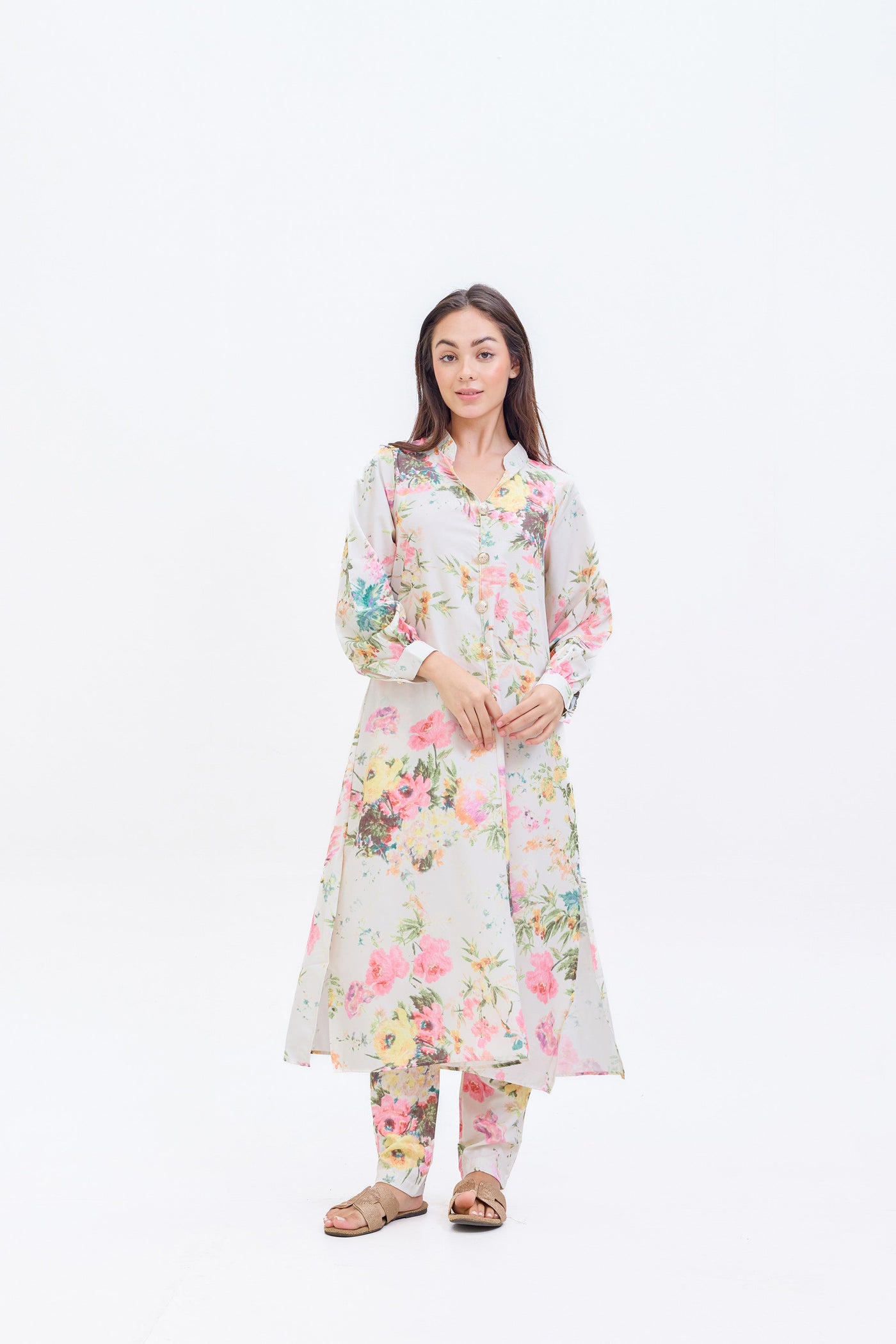 Alize Two Piece Floral Suit