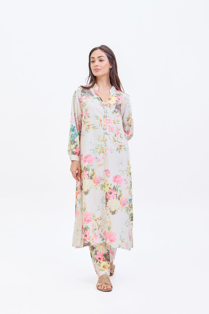Alize Two Piece Floral Suit