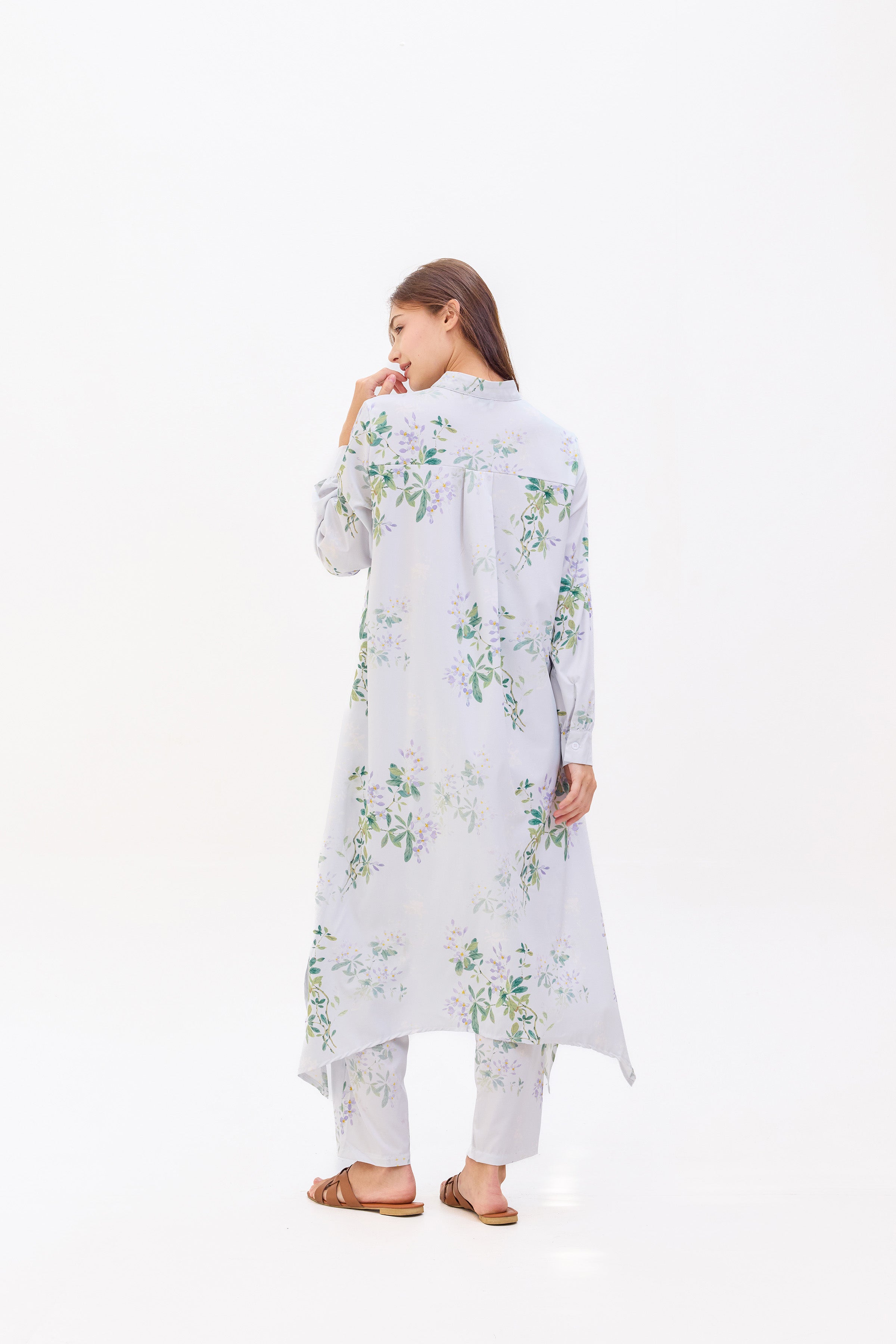 Lilyana Two Piece Floral Suit