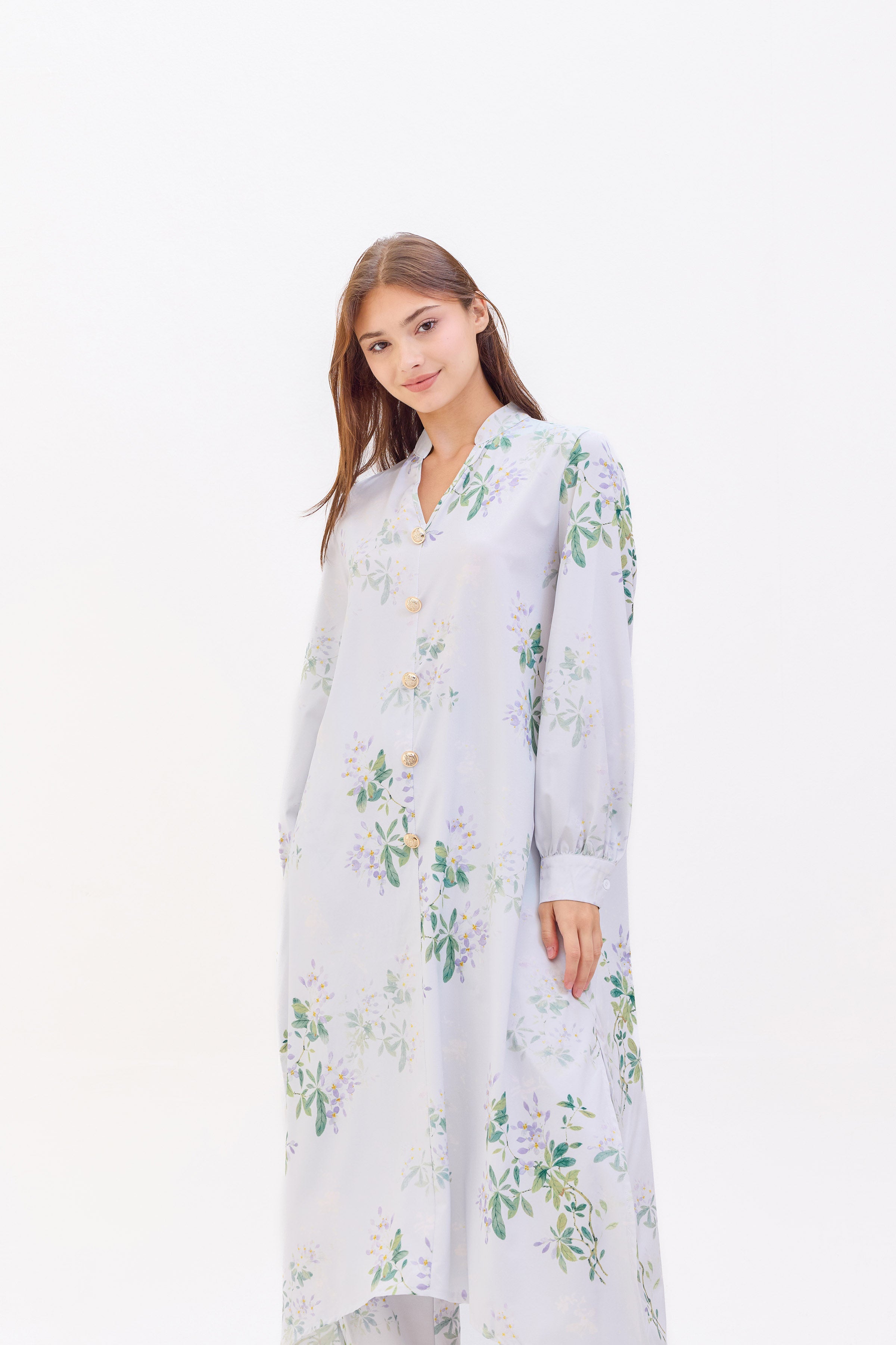 Lilyana Two Piece Floral Suit