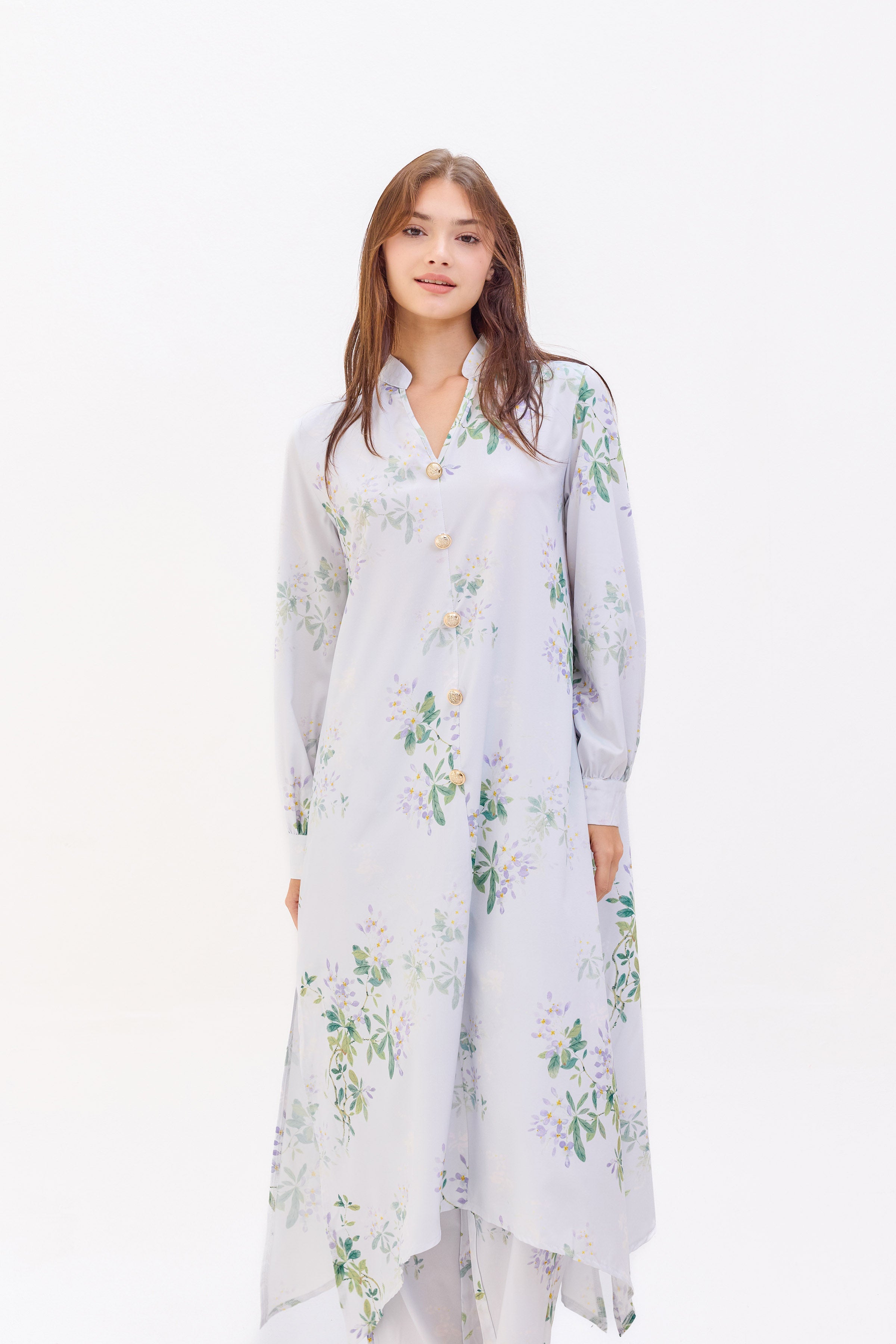 Lilyana Two Piece Floral Suit