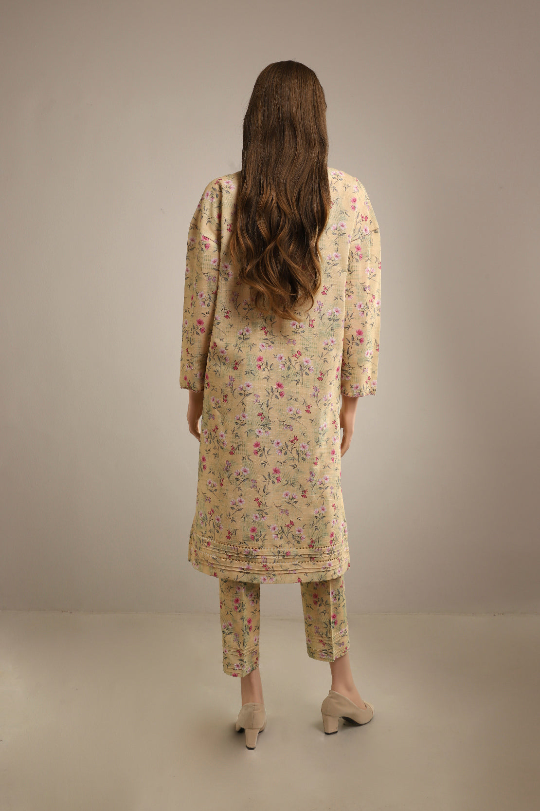 Unstitched Printed Khaddar 2 Piece (Shirt/Trouser)44794
