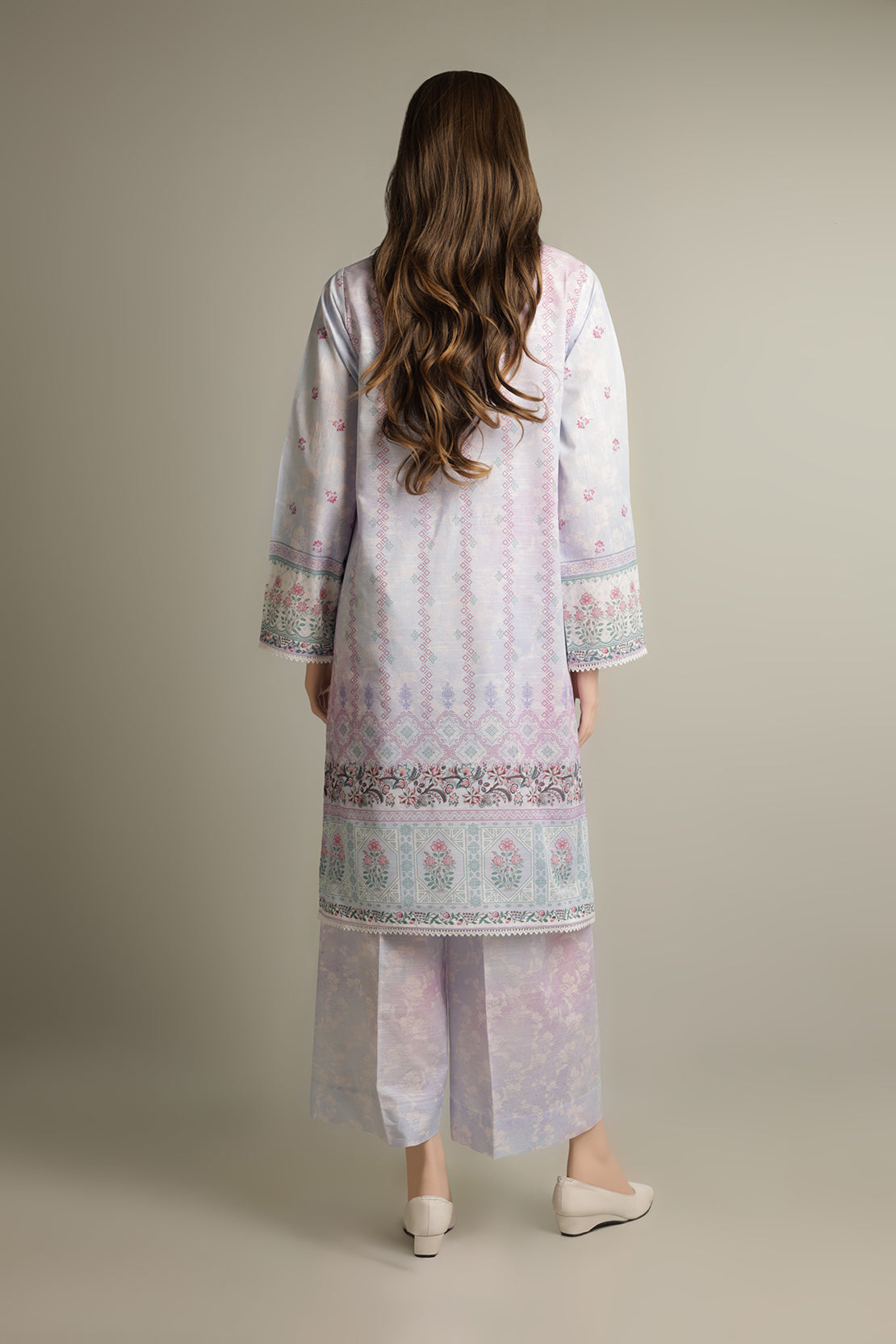 Unstitched Printed Linen 2 Piece (Shirt/Trouser)44684