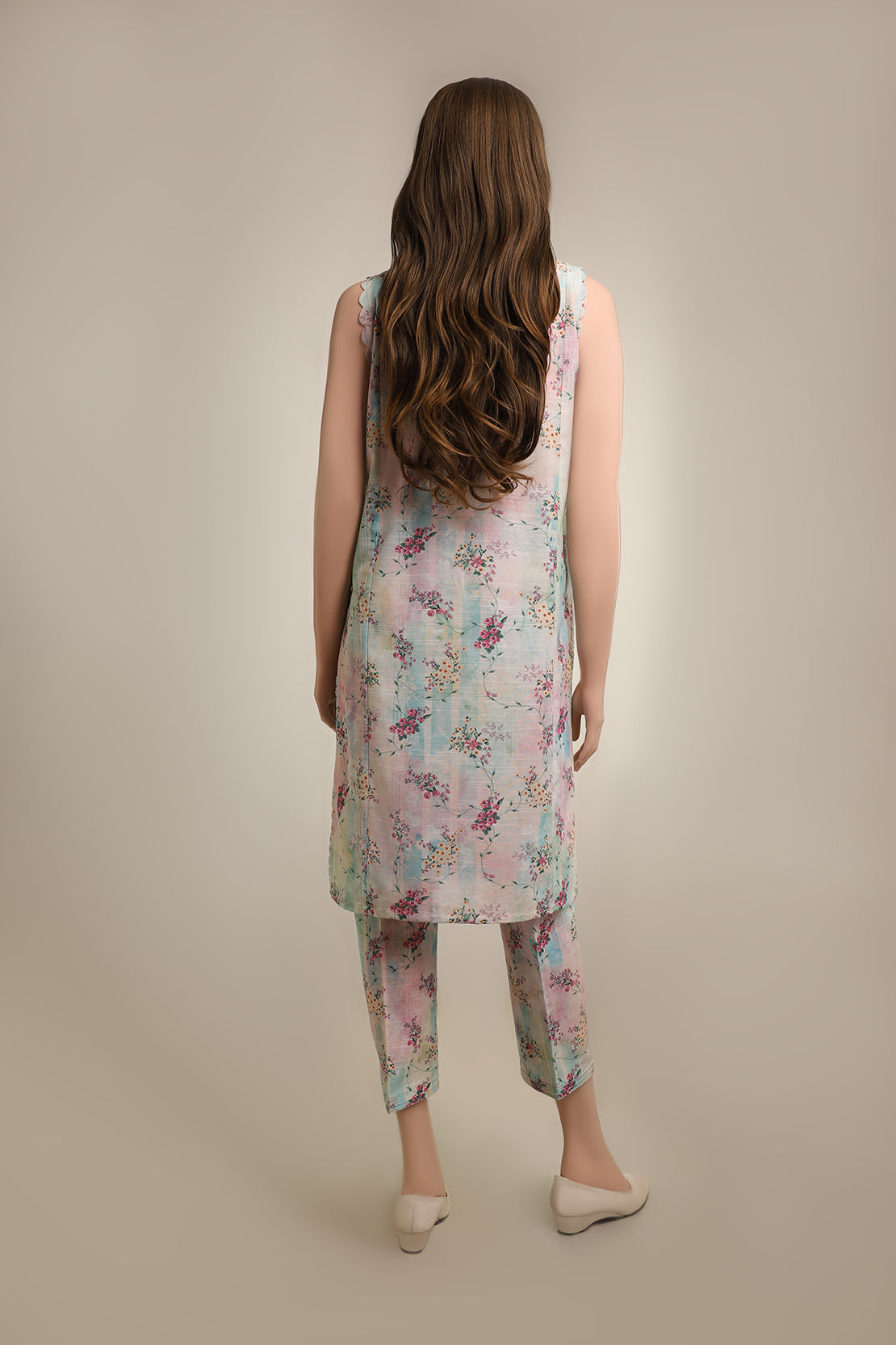Unstitched Printed Khaddar 2 Piece (Shirt/Trouser)44803